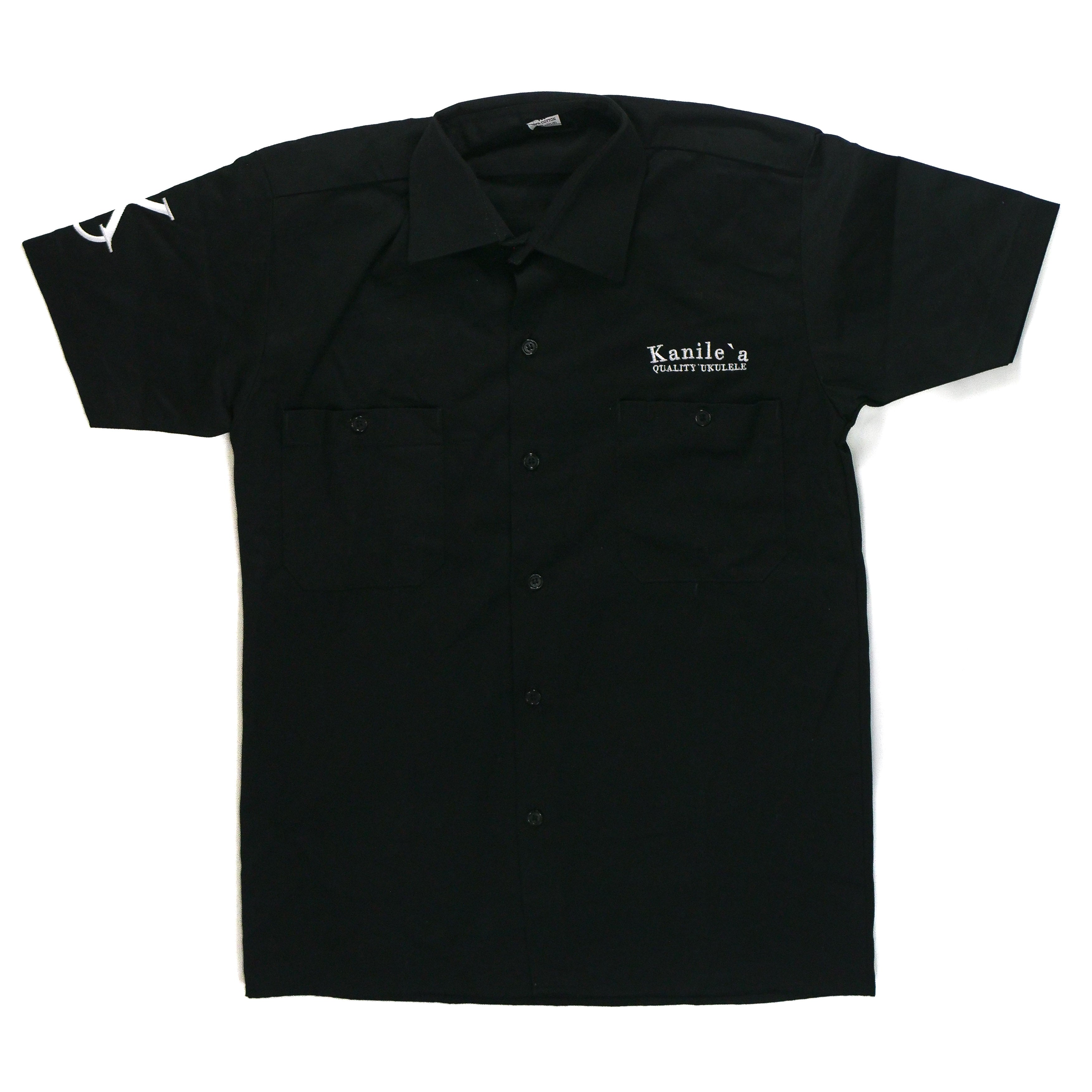 Kanile'a Black Button Up Shirt