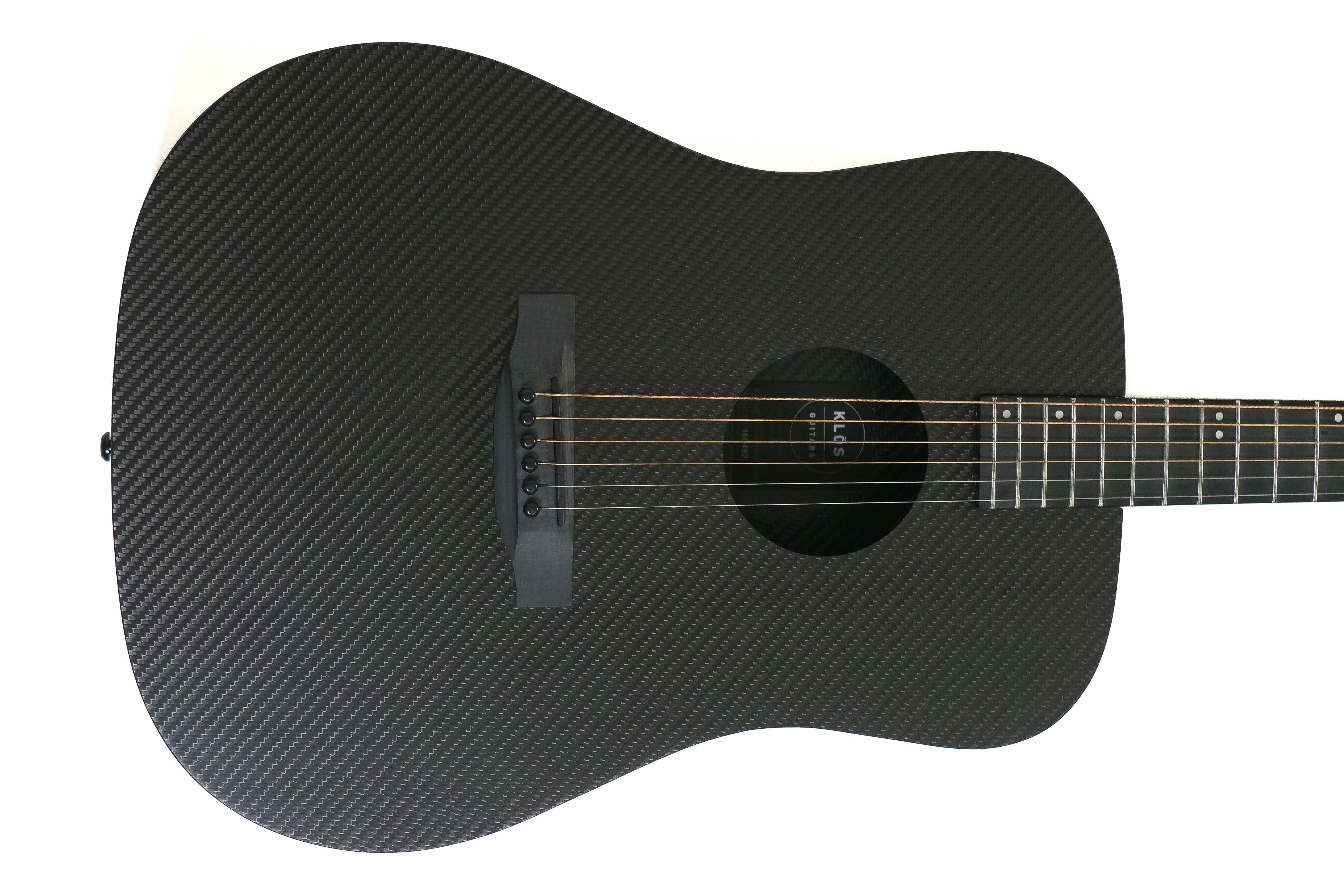 The Black Graphite Western Guitar Strap