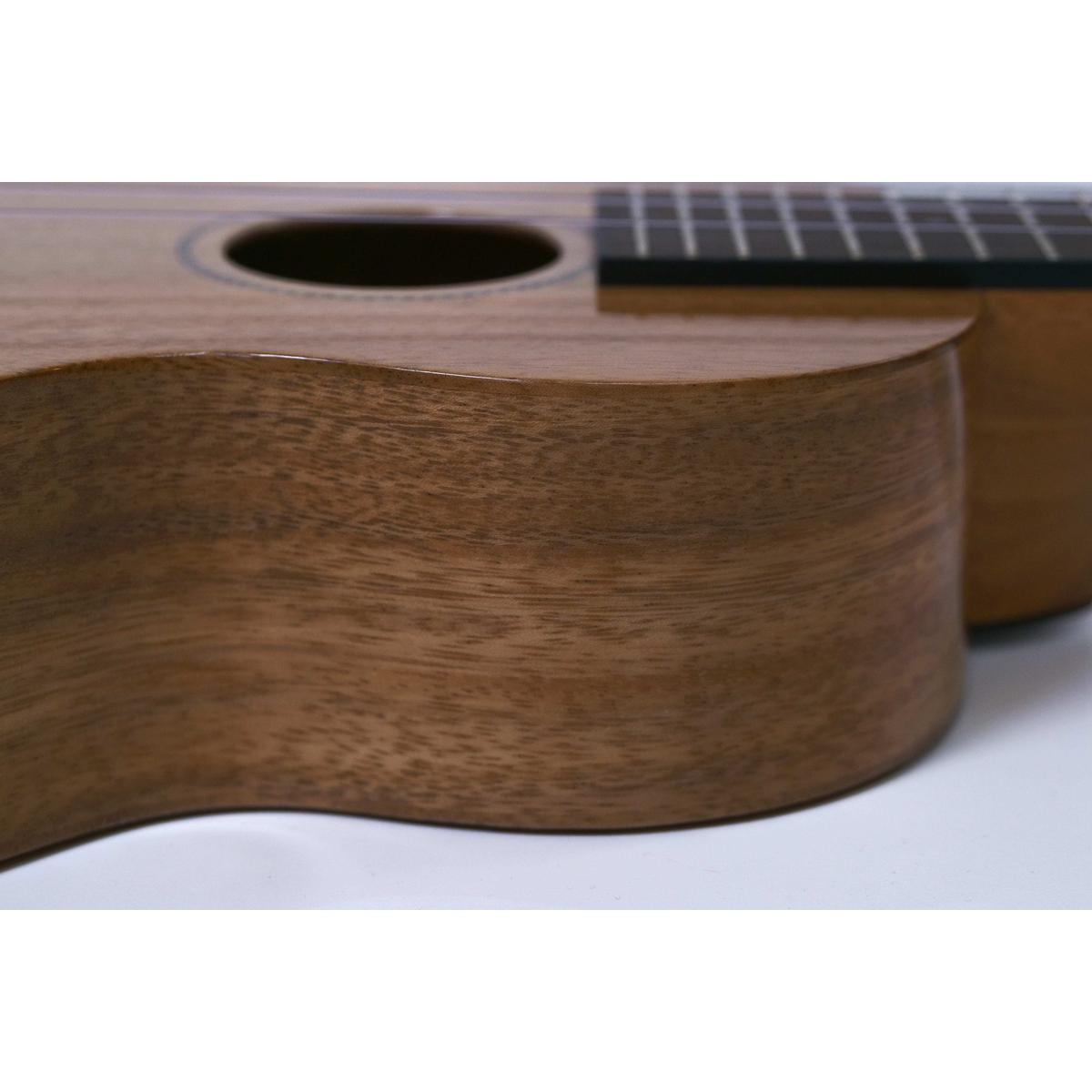 Close-up of the Pono ACD solid acacia sides