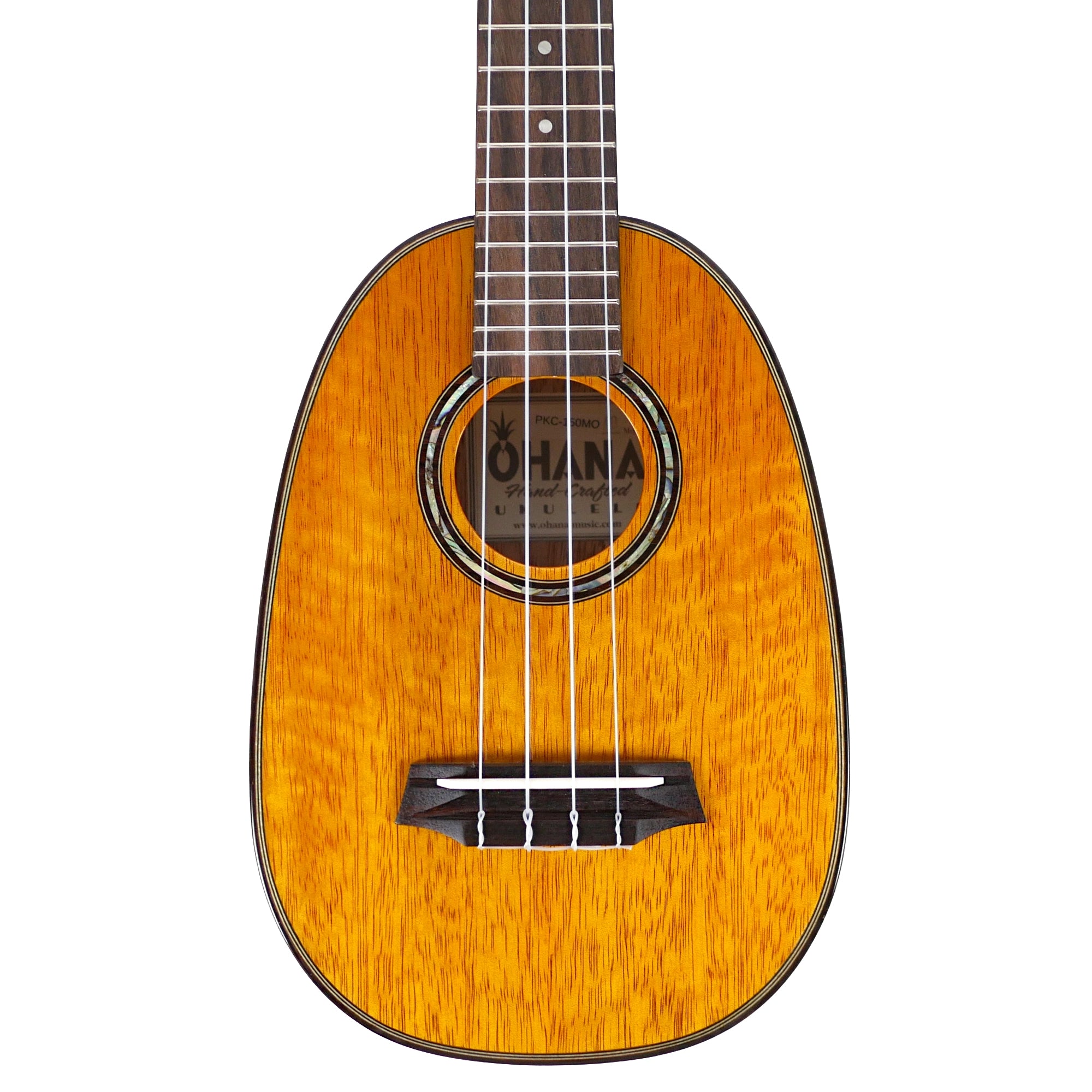 Ohana PKC-150MO Pineapple Concert Ukulele - Terry Carter Music Store