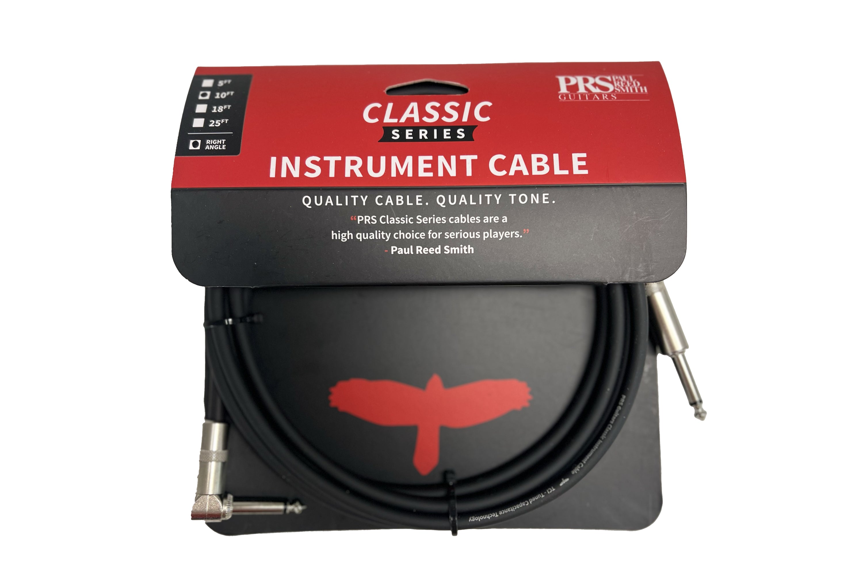 PRS 10ft Classic Instrument Cable - Straight/Angle