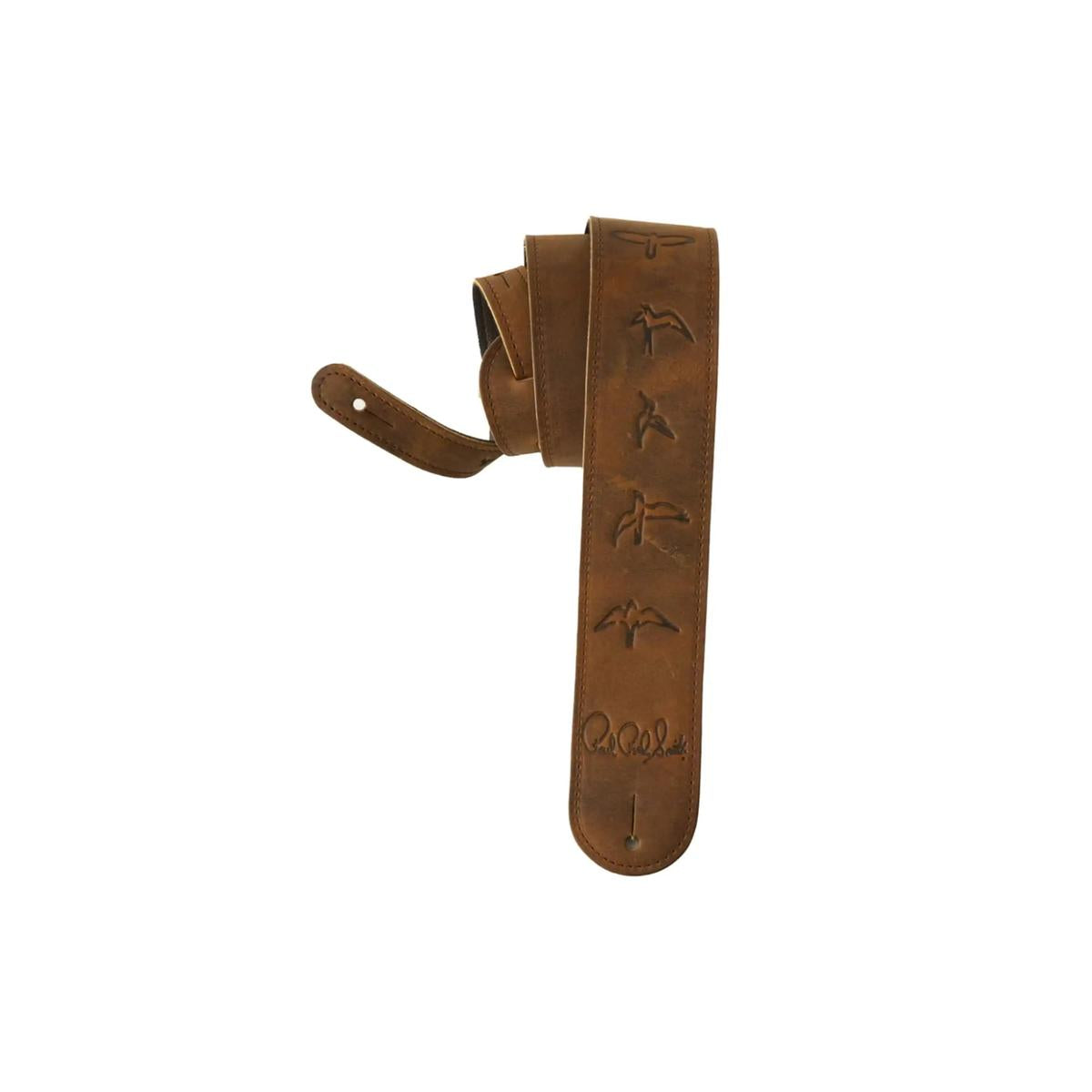 PRS-Distressed-Leather-Strap | Terry Carter Music Store
