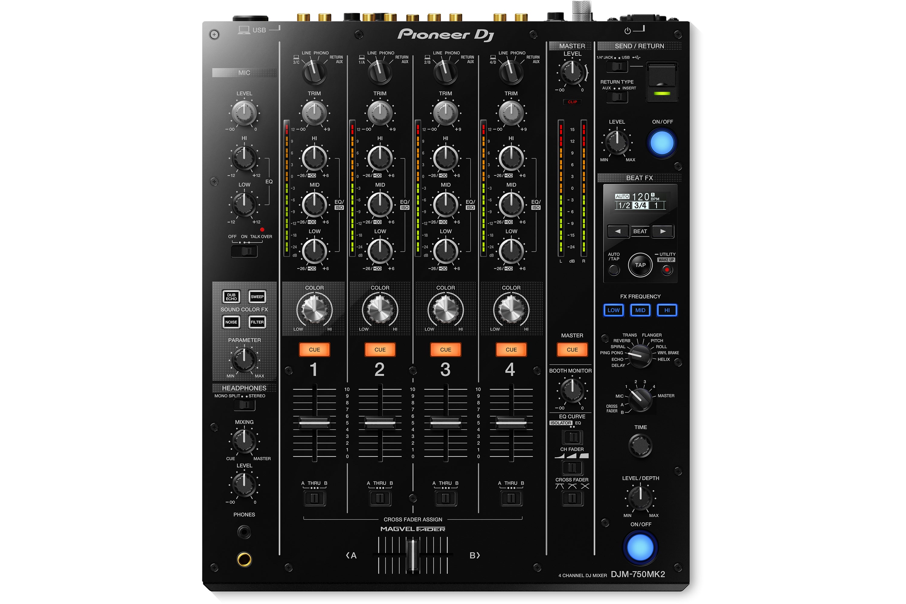 Pioneer DJM-750MK2 DJ Mixer
