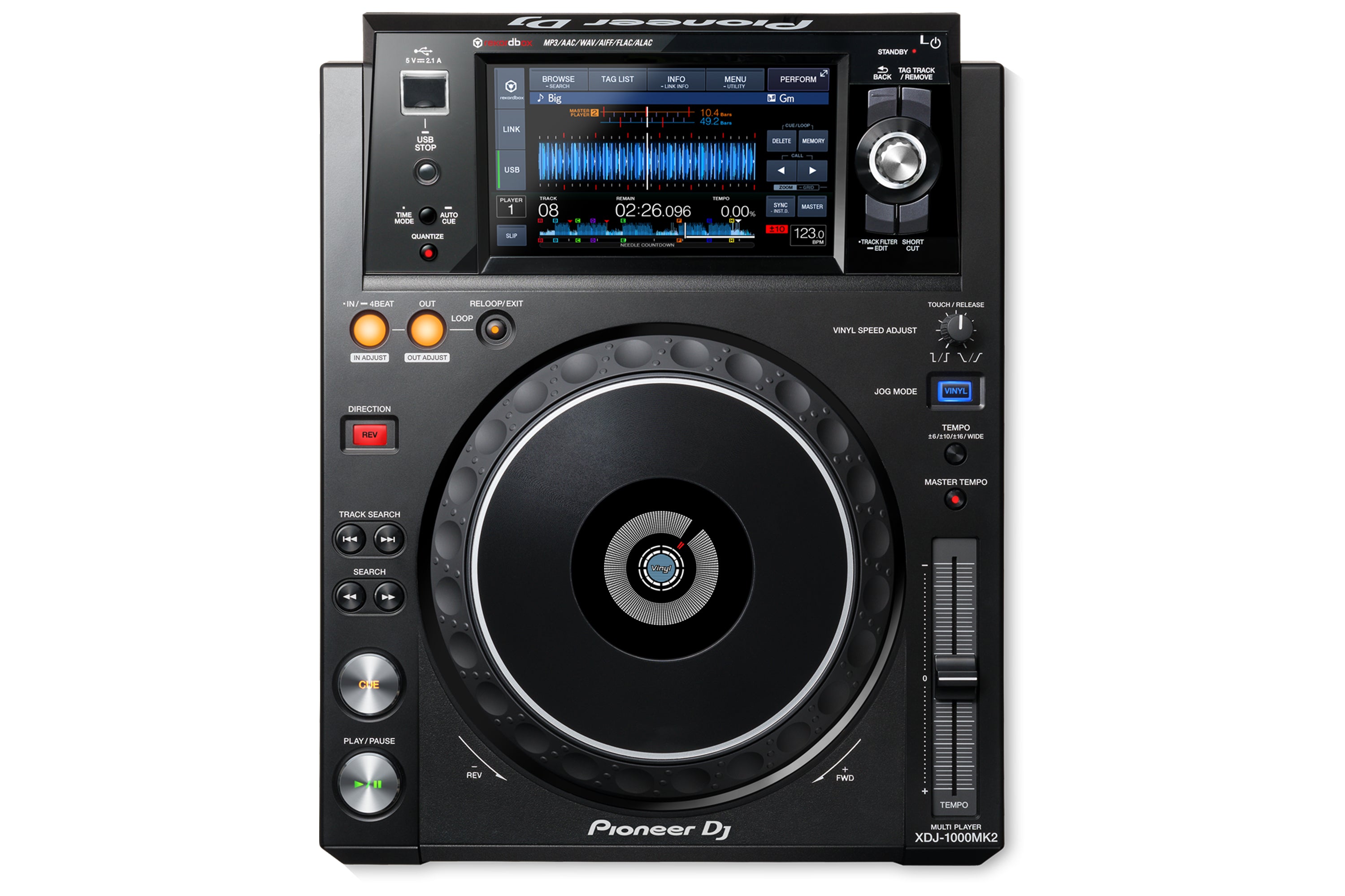 Pioneer XDJ-1000MK2 DJ Multi-Player