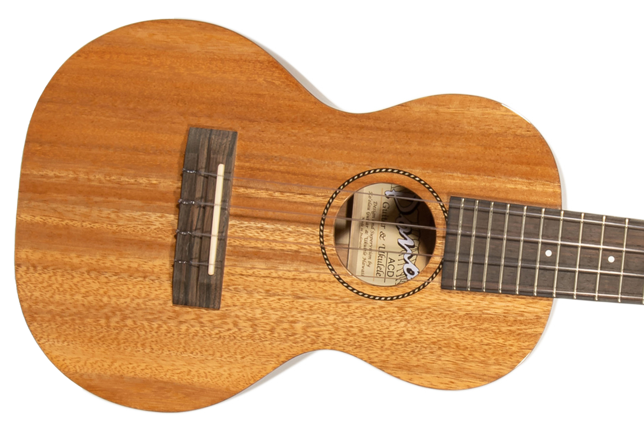Pono ACD Deluxe Concert Ukulele All Solid Acacia "Exton"