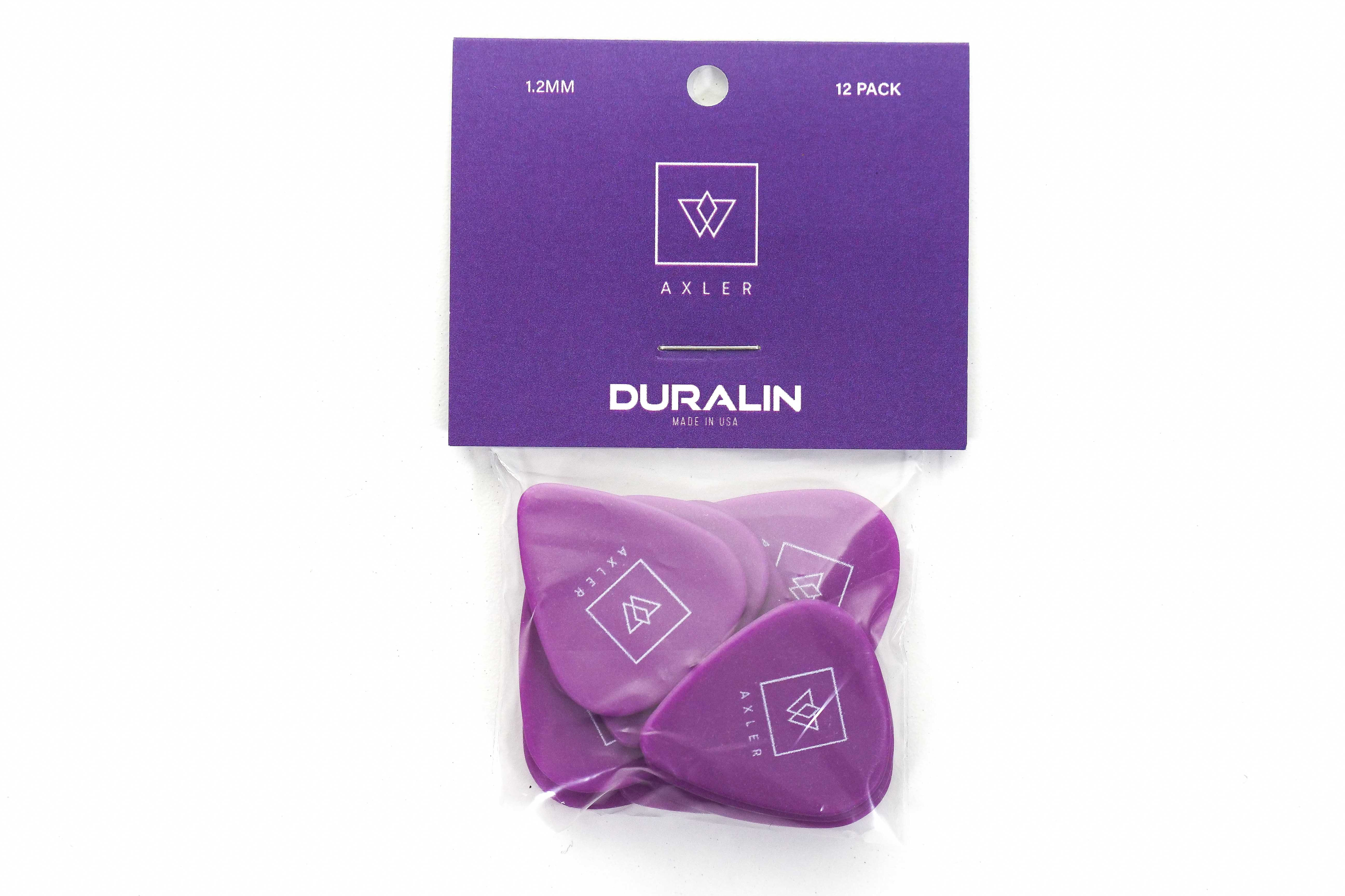 Vosta 1.2mm Celluloid Purple Picks