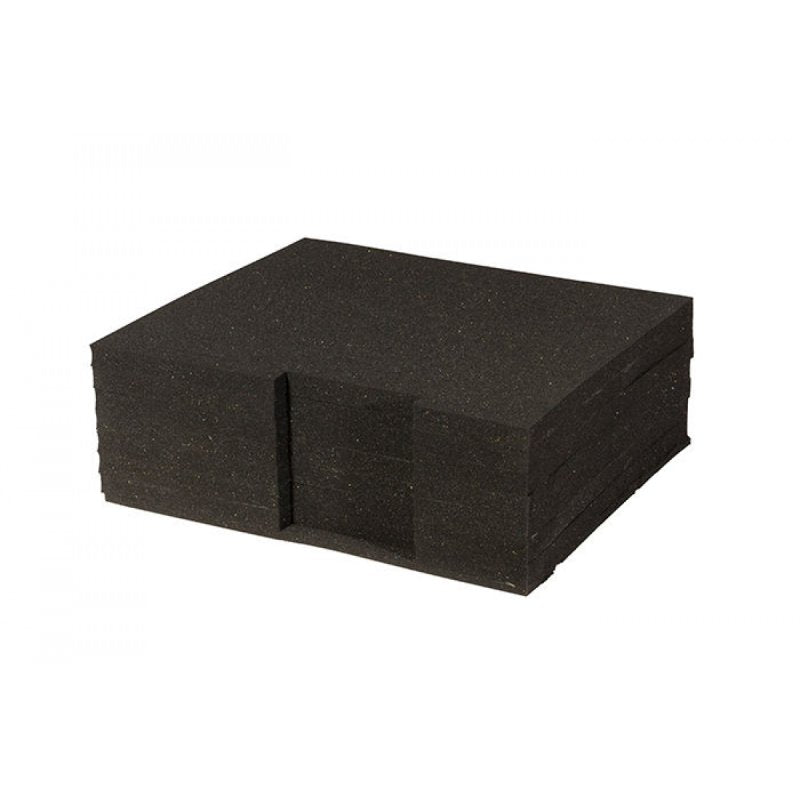 On-Stage RDF4000 4U rack drawer foam block made of pick-apart cubes