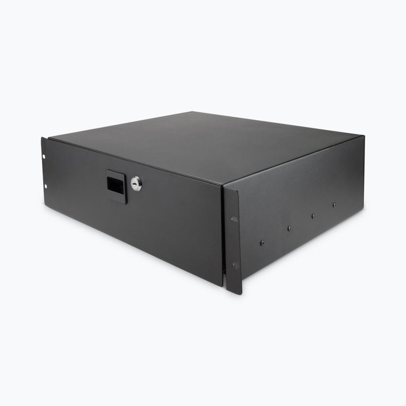 On-Stage RDL3000 rack drawer, three-quarter view