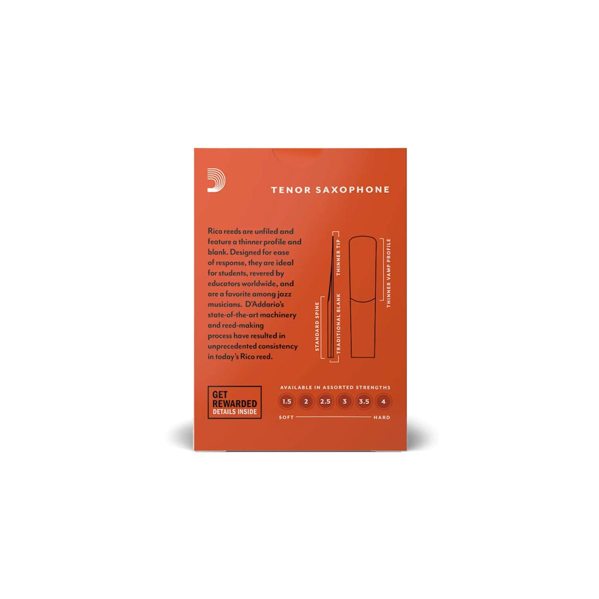 Rico-Tenor-Saxophone-Reeds-2 | Terry Carter Music Store