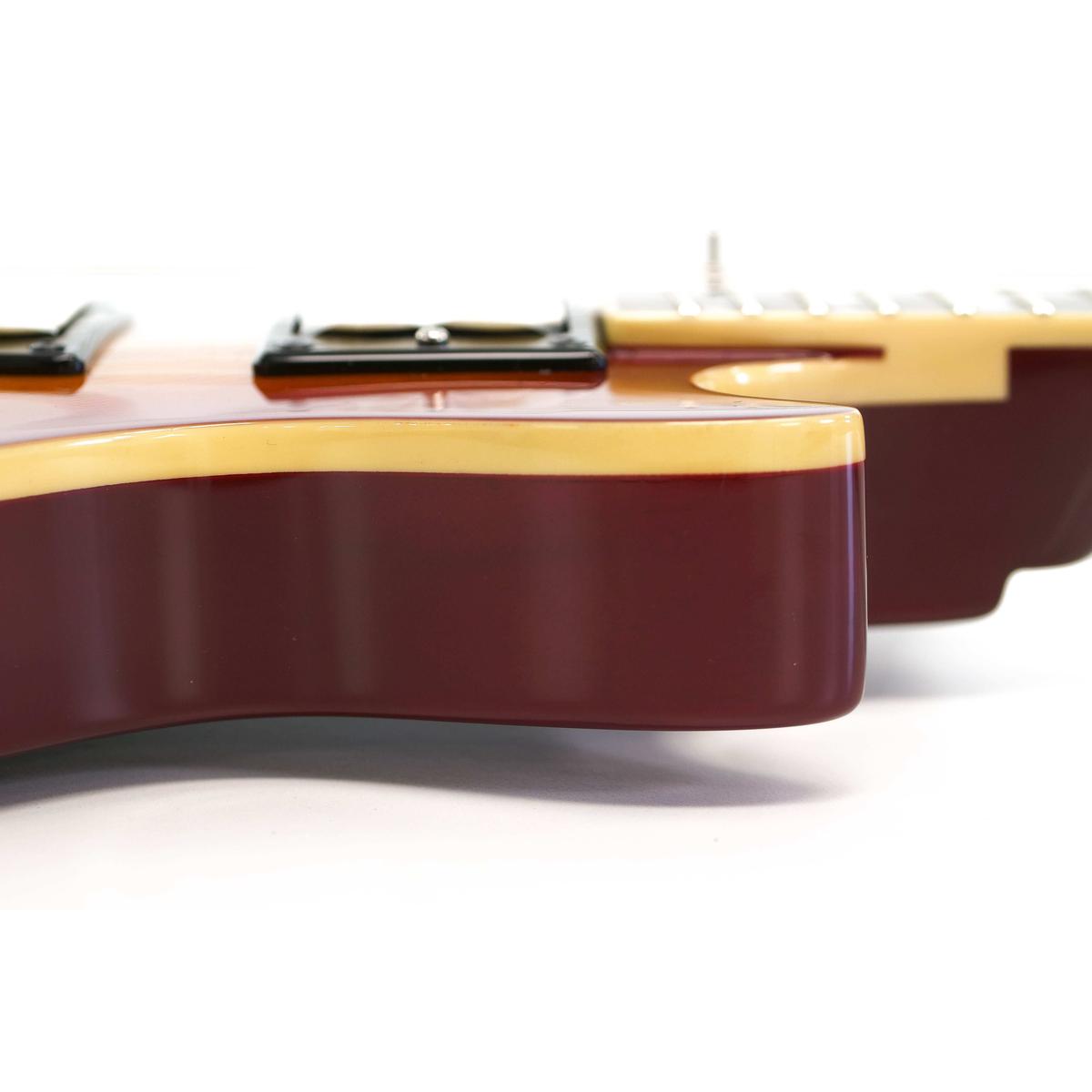 Risa Cherry Sunburst Les Paul Electric Tenor Ukulele - Terry