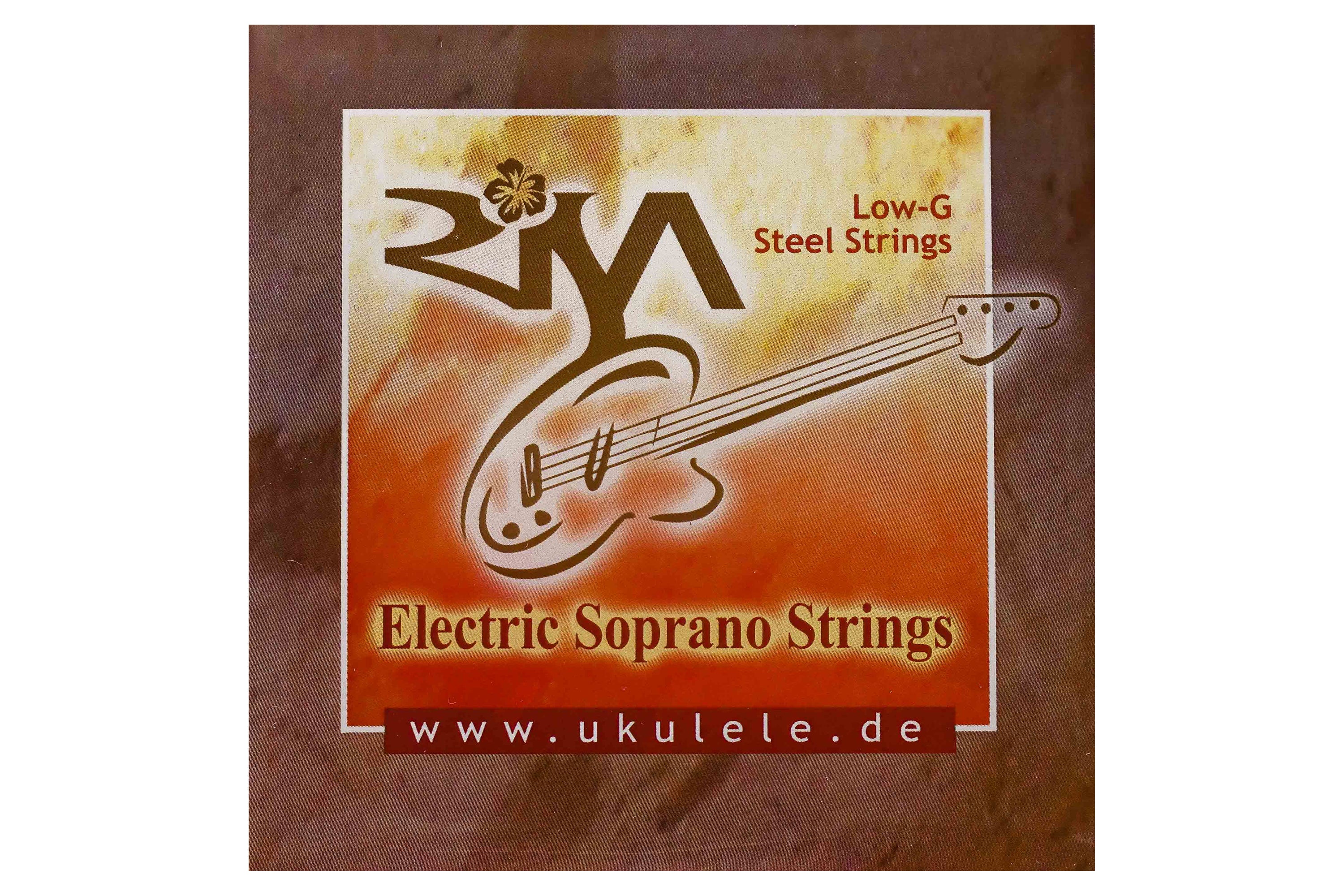 Risa Steel String Soprano Ukulele LOW G [Full Set]