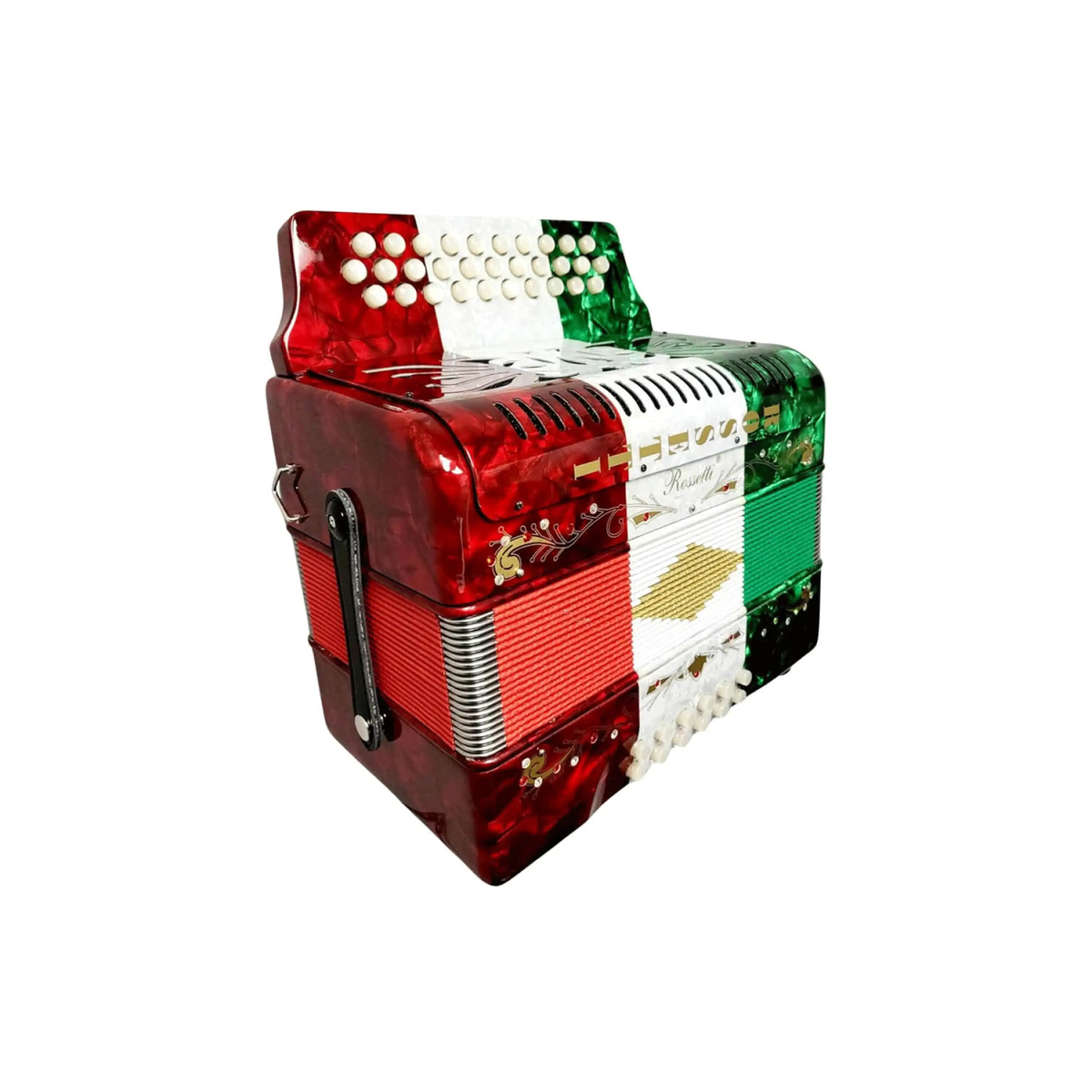 Rossetti-3112-FBE-RWG-31-Button-Diatonic-Accordion3 | Terry Carter Music Store
