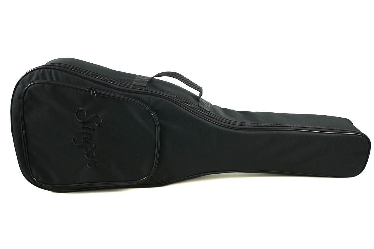 Singer P01-BLK Black Parlor Acoustic Guitar - Terry Carter Music Store