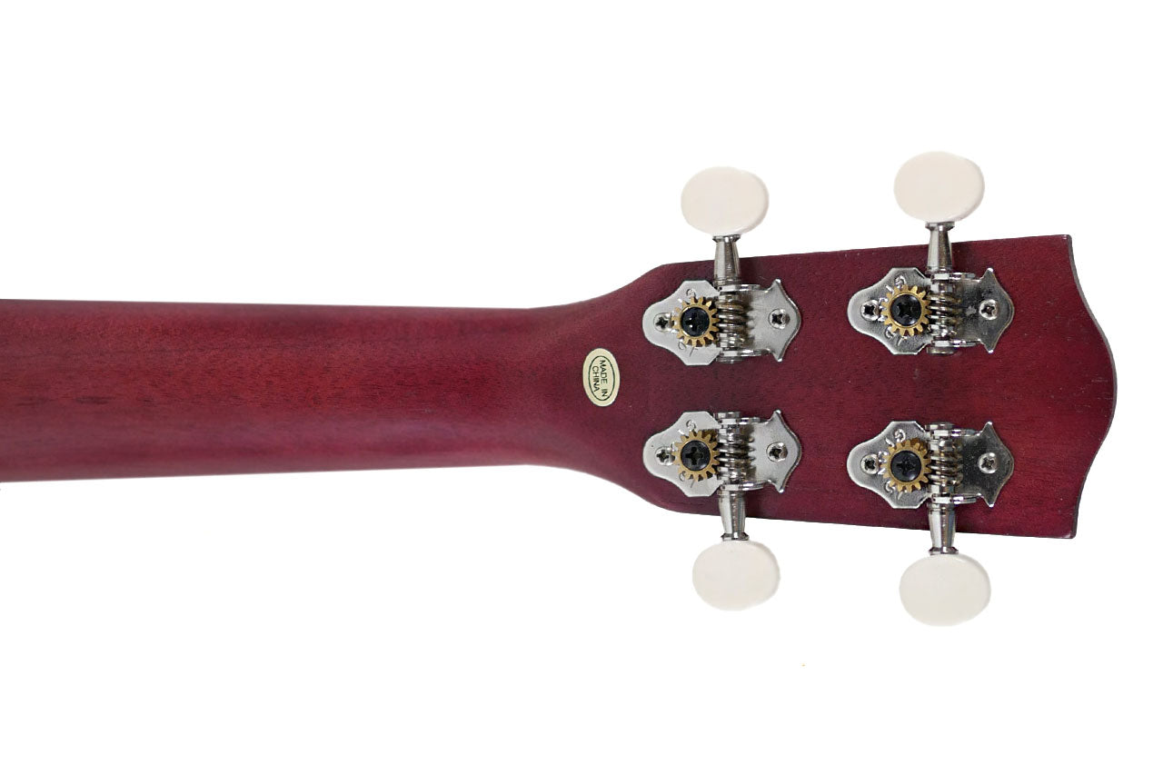 Ohana SK-15W-PL Purple Willow Soprano Ukulele