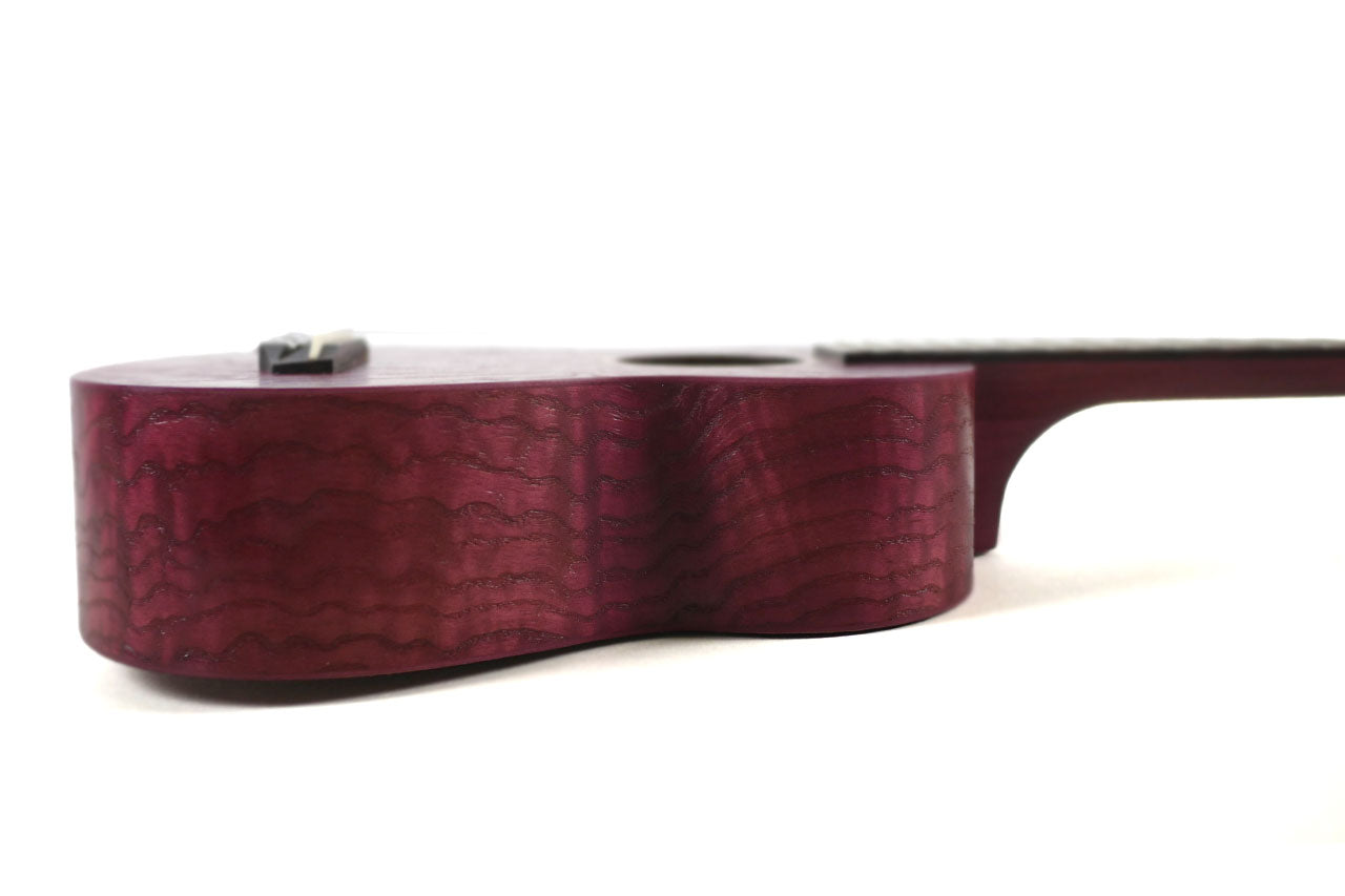 Ohana SK-15W-PL Purple Willow Soprano Ukulele