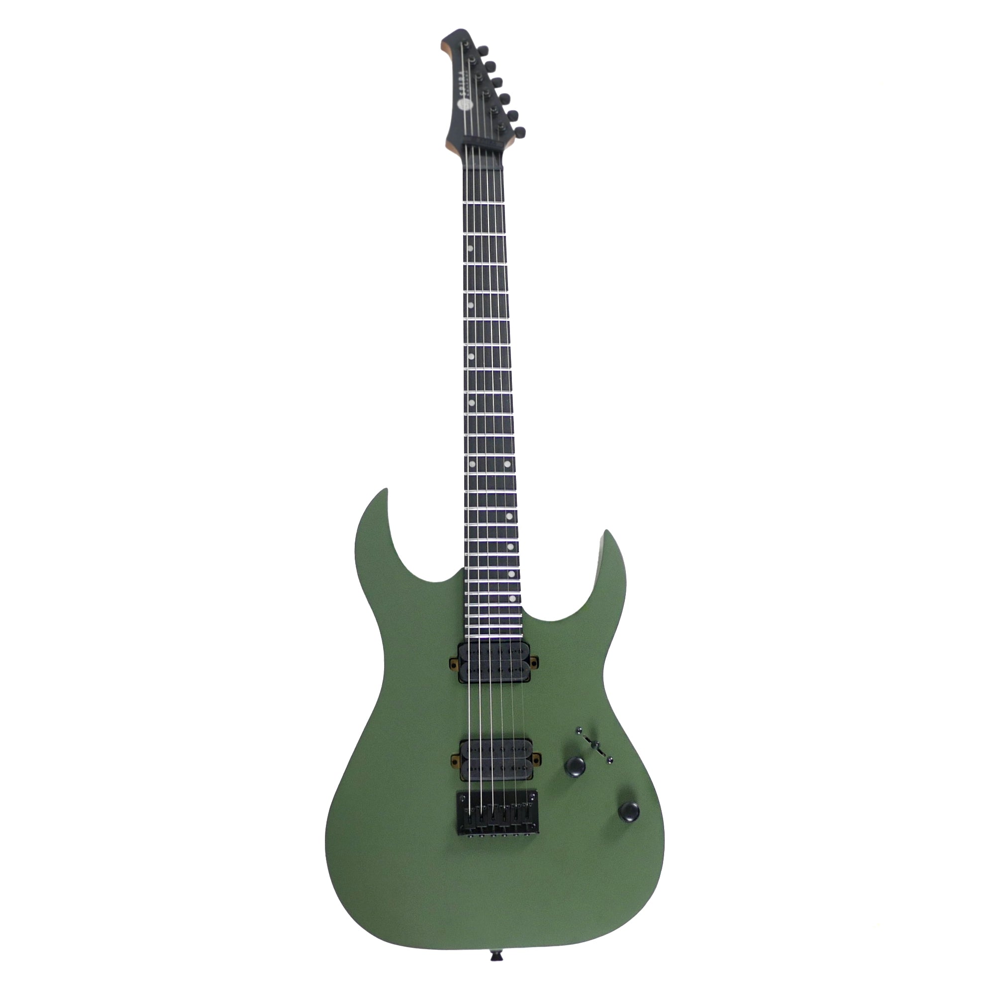 Spira S-400 MGR Dark Green Stratocaster Electric Guitar