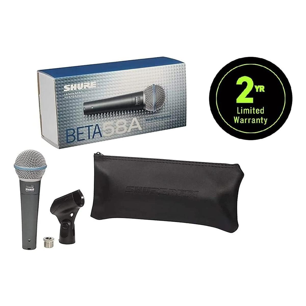 Shure-BETA-58A-Vocal-Microphone-4 | Terry Carter Music Store