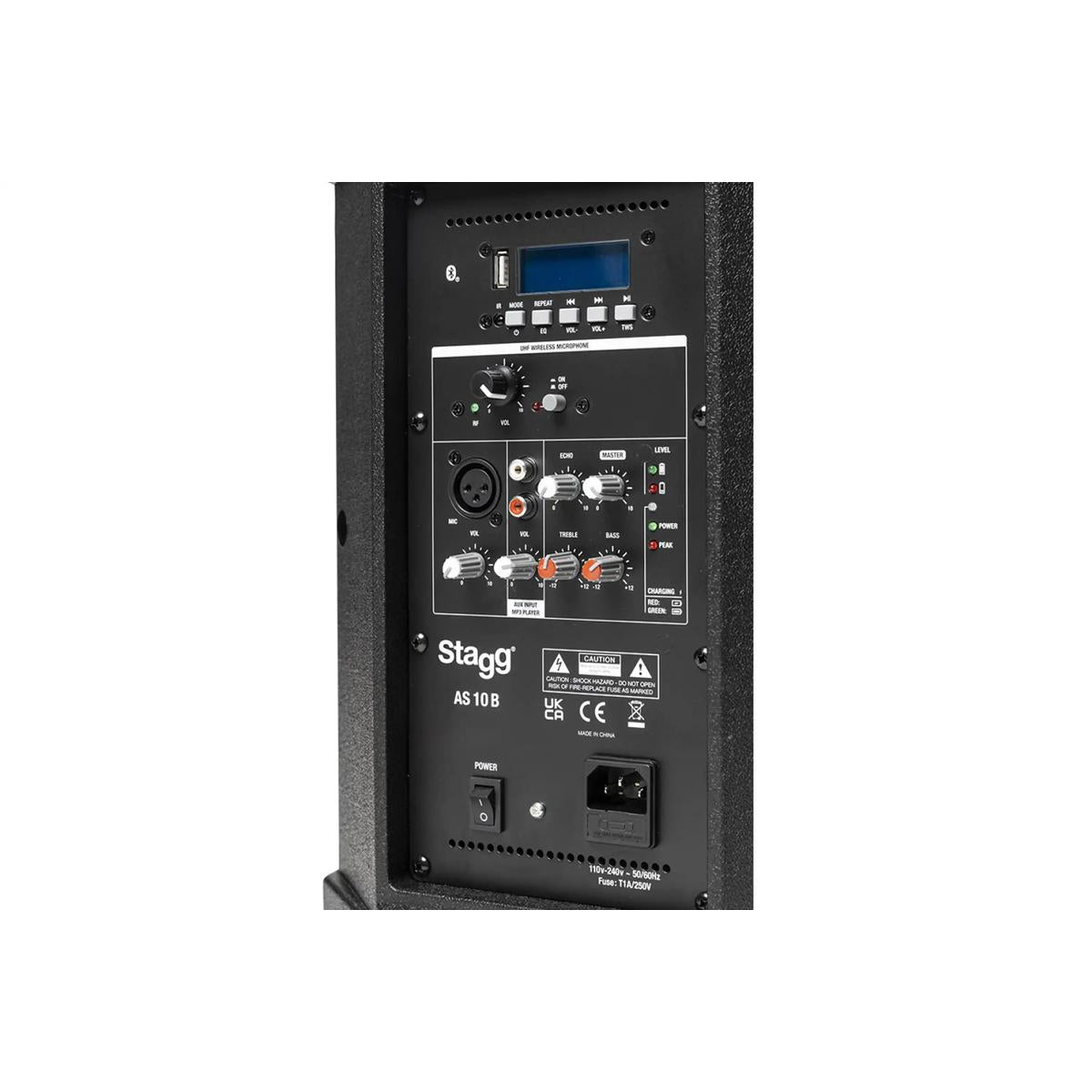 Stagg-AS10B-US-Active-Speaker3 | Terry Carter Music Store
