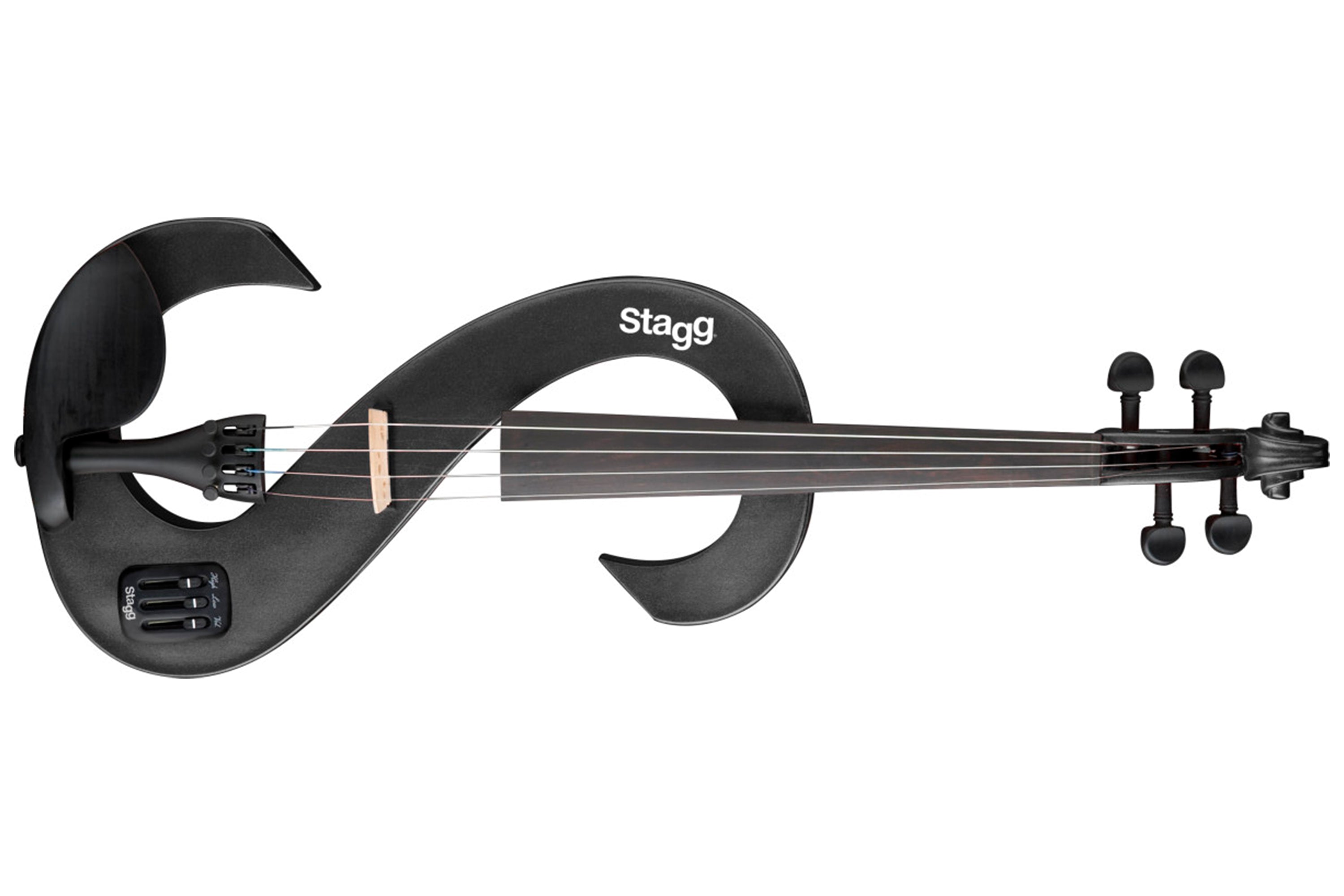 Stagg EVN 4/4 MBK Electric Violin Set