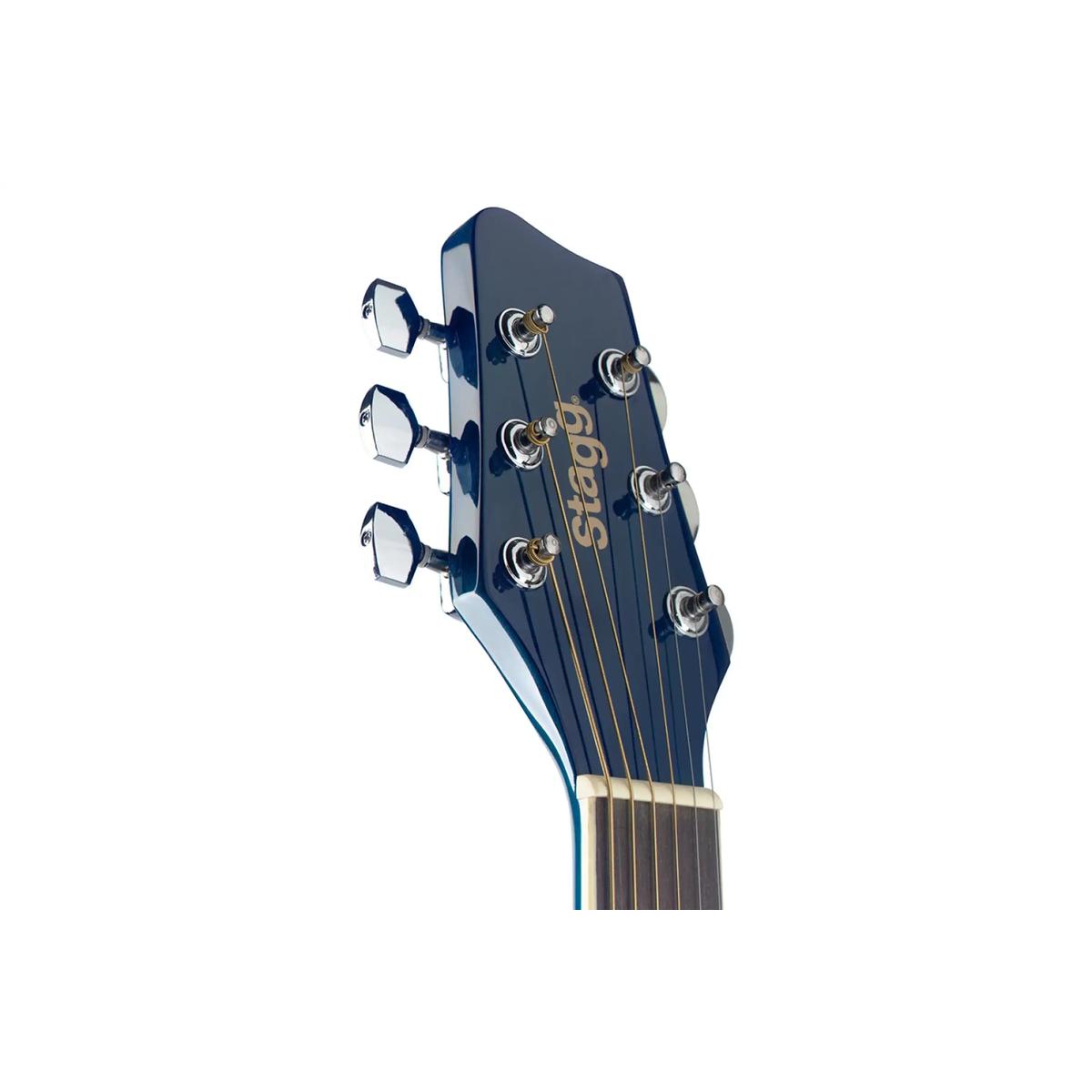 Stagg-SA20A-BLUE-Acoustic-Guitar1 | Terry Carter Music Store