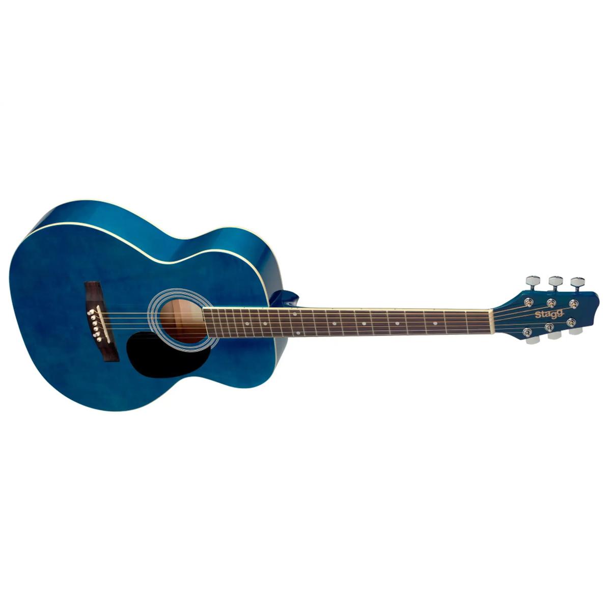 Stagg-SA20A-BLUE-Acoustic-Guitar3 | Terry Carter Music Store