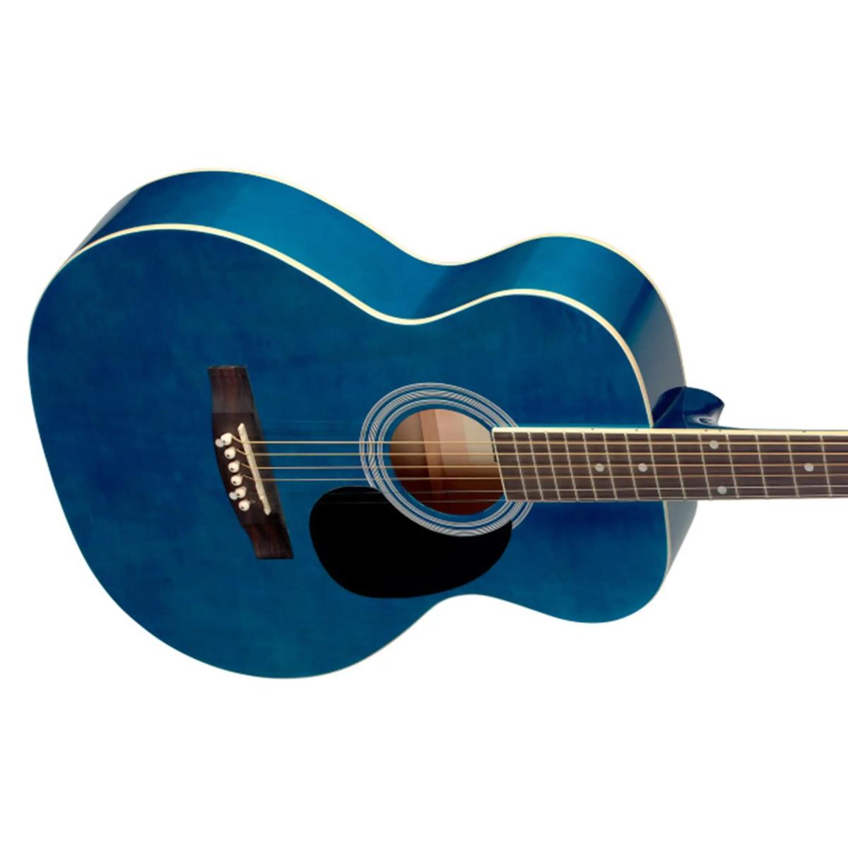 Stagg-SA20A-BLUE-Acoustic-Guitar4 | Terry Carter Music Store