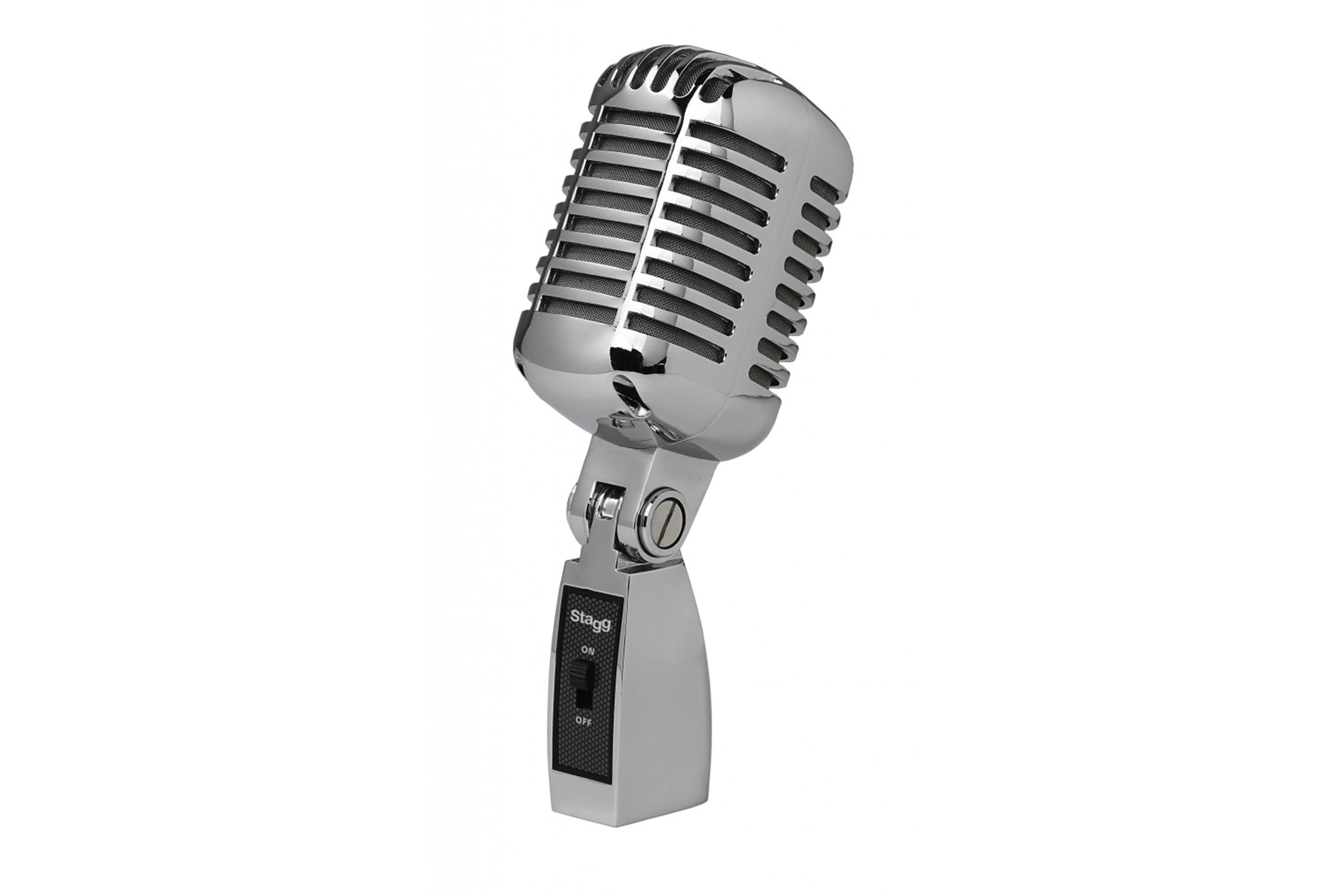Stagg SDM100 CR Dynamic Microphone - Silver