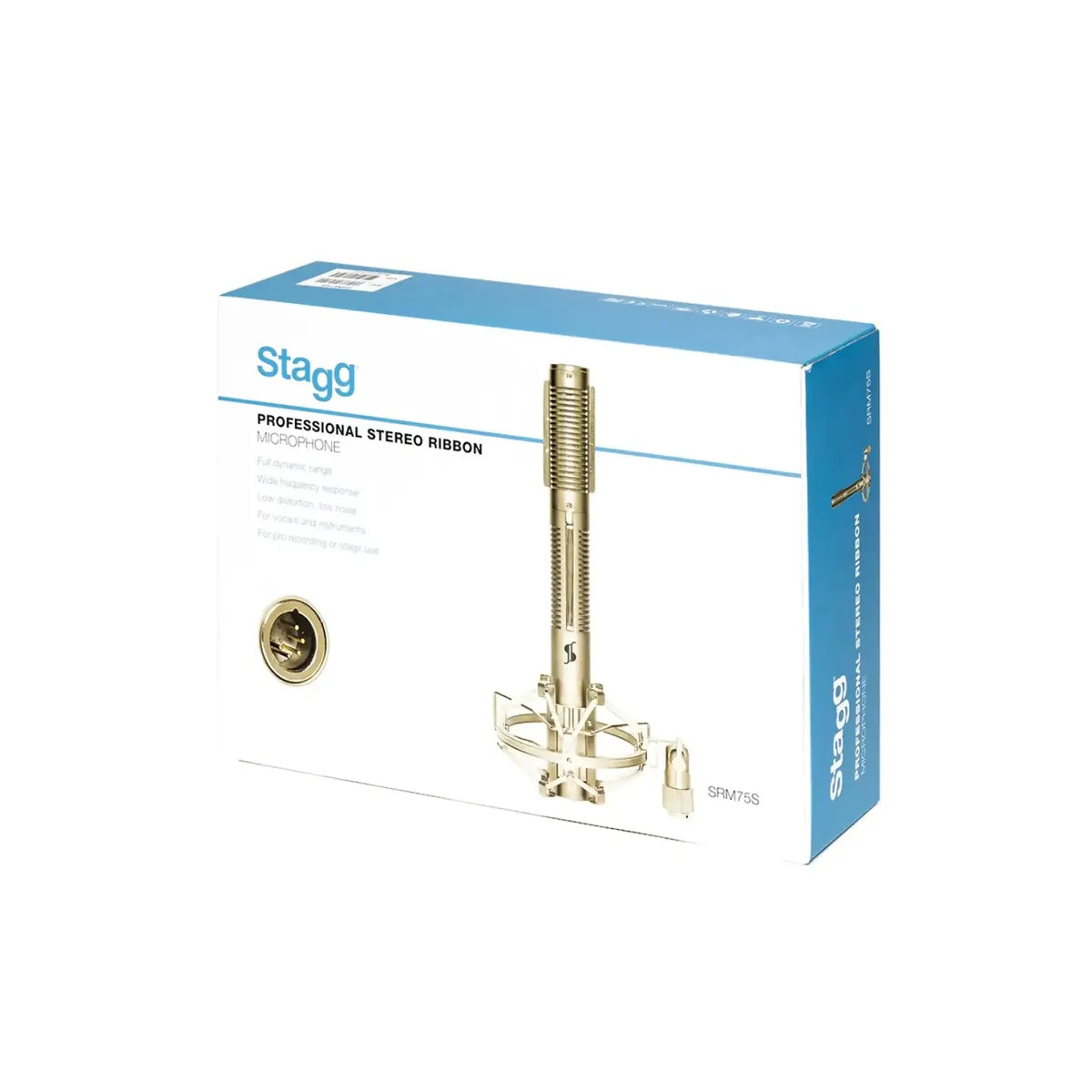 Stagg-SRM75S-Stereo-Ribbon-Microphone1 | Terry Carter Music Store