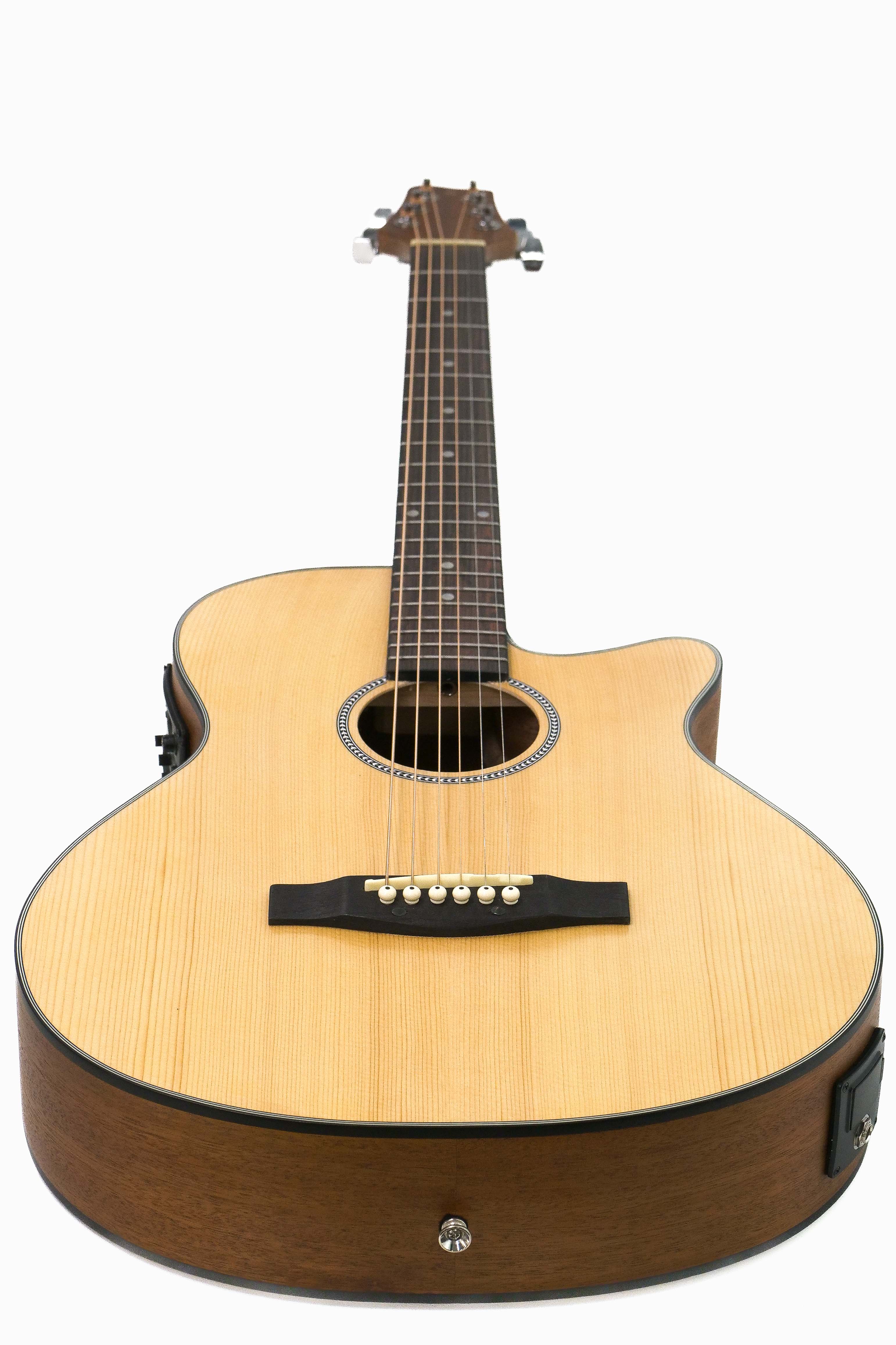Stagg SA25ACE Spruce Grand Auditorium Acoustic Steel String Electric/Acoustic Cutaway Guitar "TOP GUN"