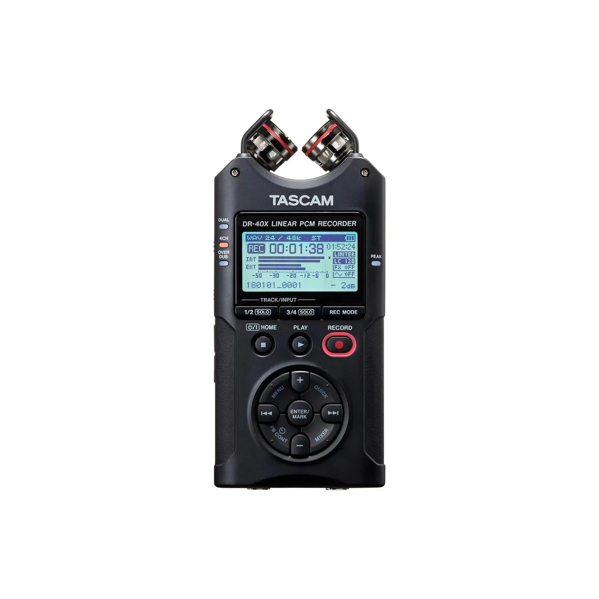 TASCAM-DR-40X-Portable-Field-Recorder1 | Terry Carter Music Store