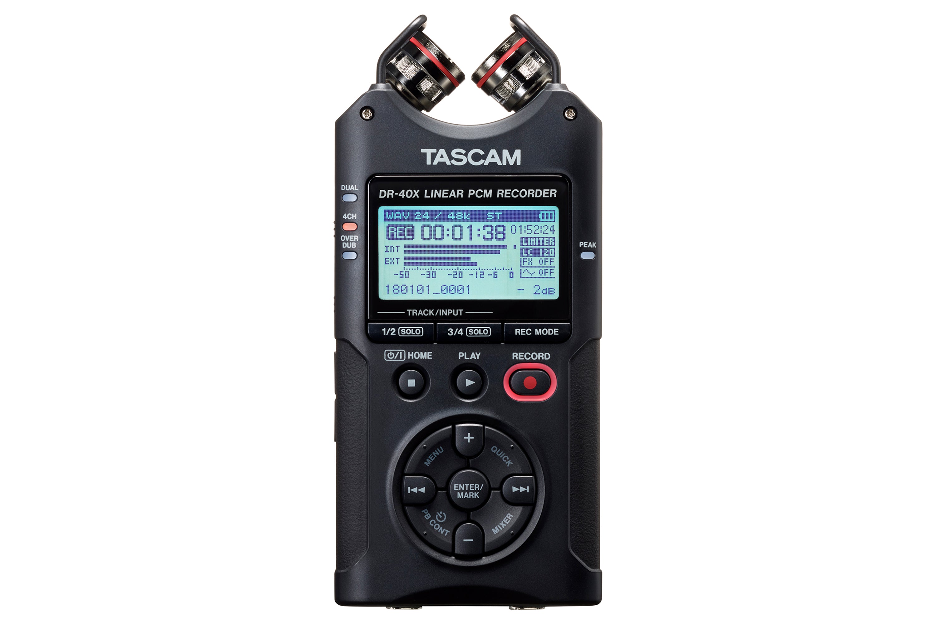 TASCAM DR-40X Portable Field Recorder