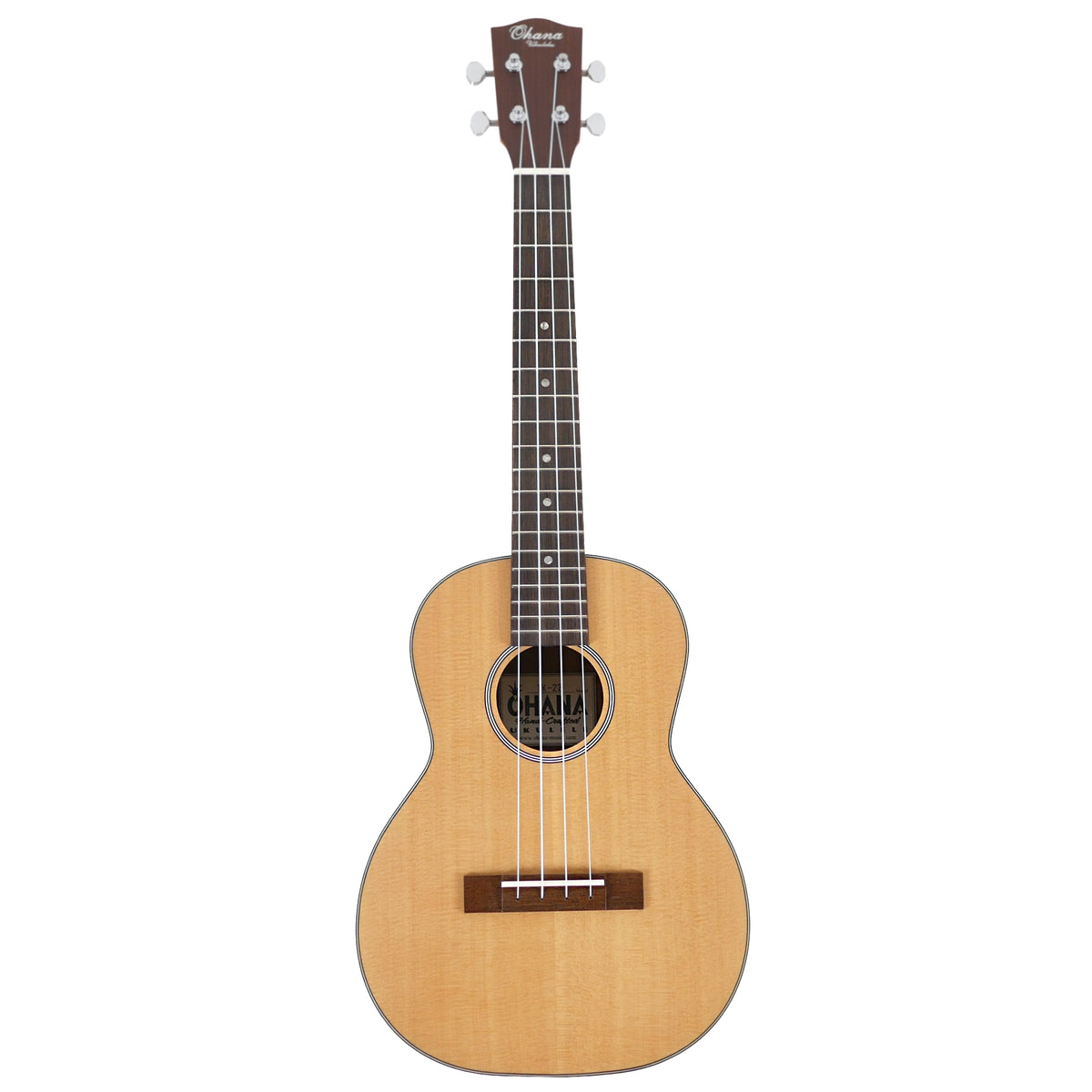 Ohana TK-22 Series Solid Spruce Top Tenor Ukulele