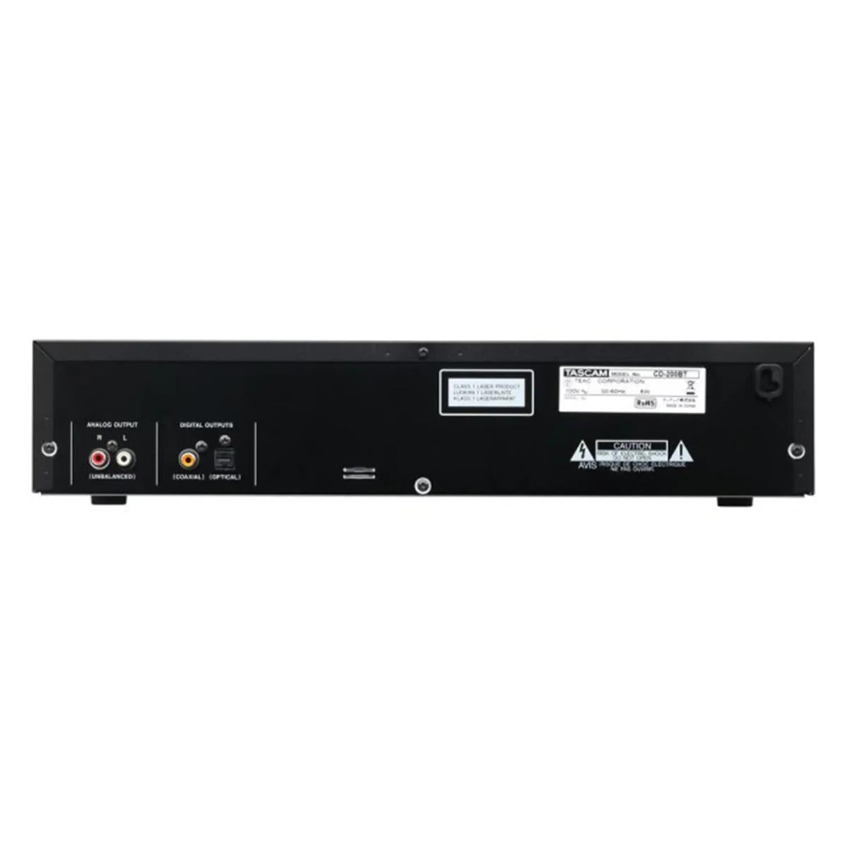 Tascam-CD-200BT-CD-Player-with-Bluetooth4 | Terry Carter Music Store