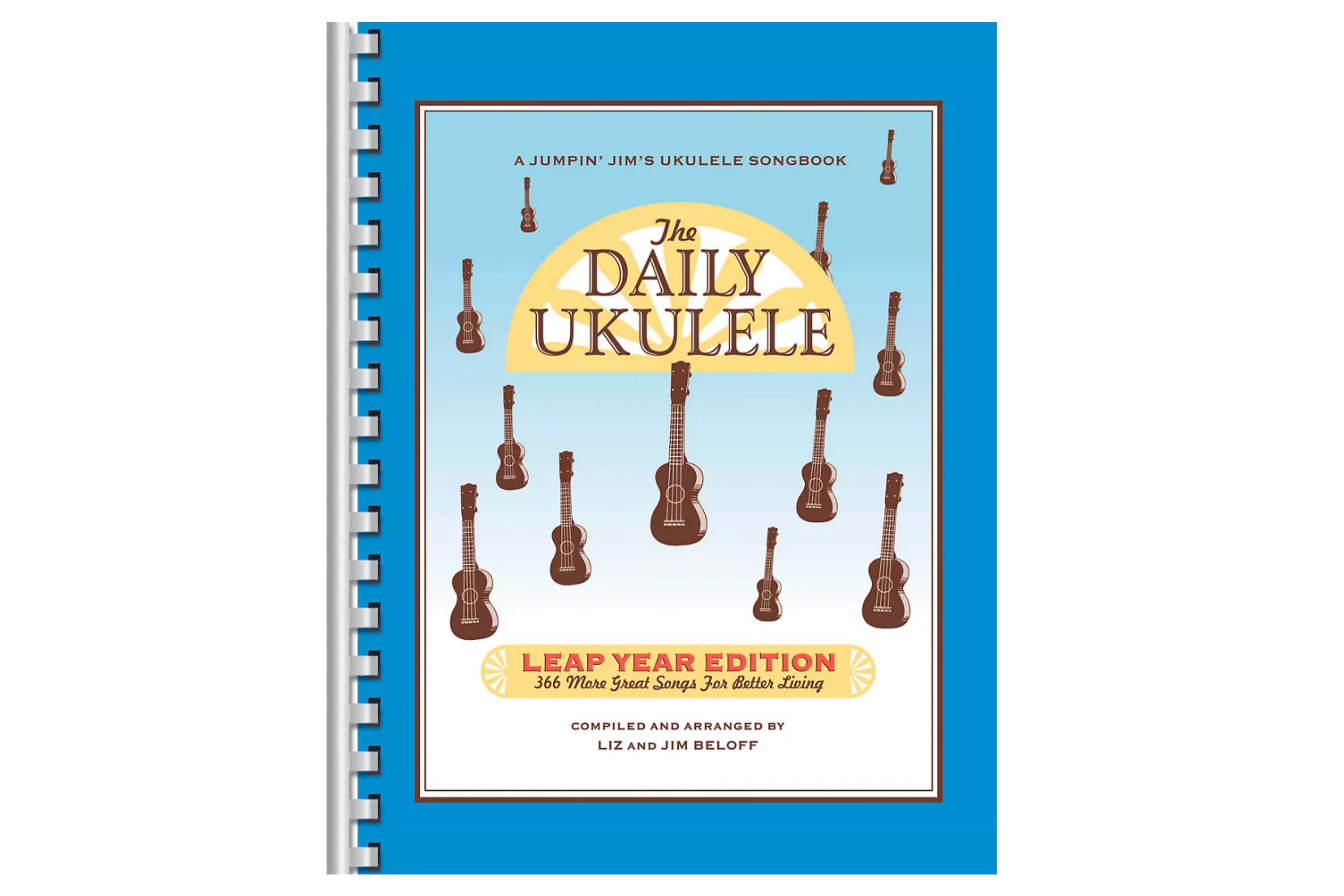 Hal Leonard HL00240681 The Daily Ukulele Leap Year Edition 366 Songs – Easy  Music Center