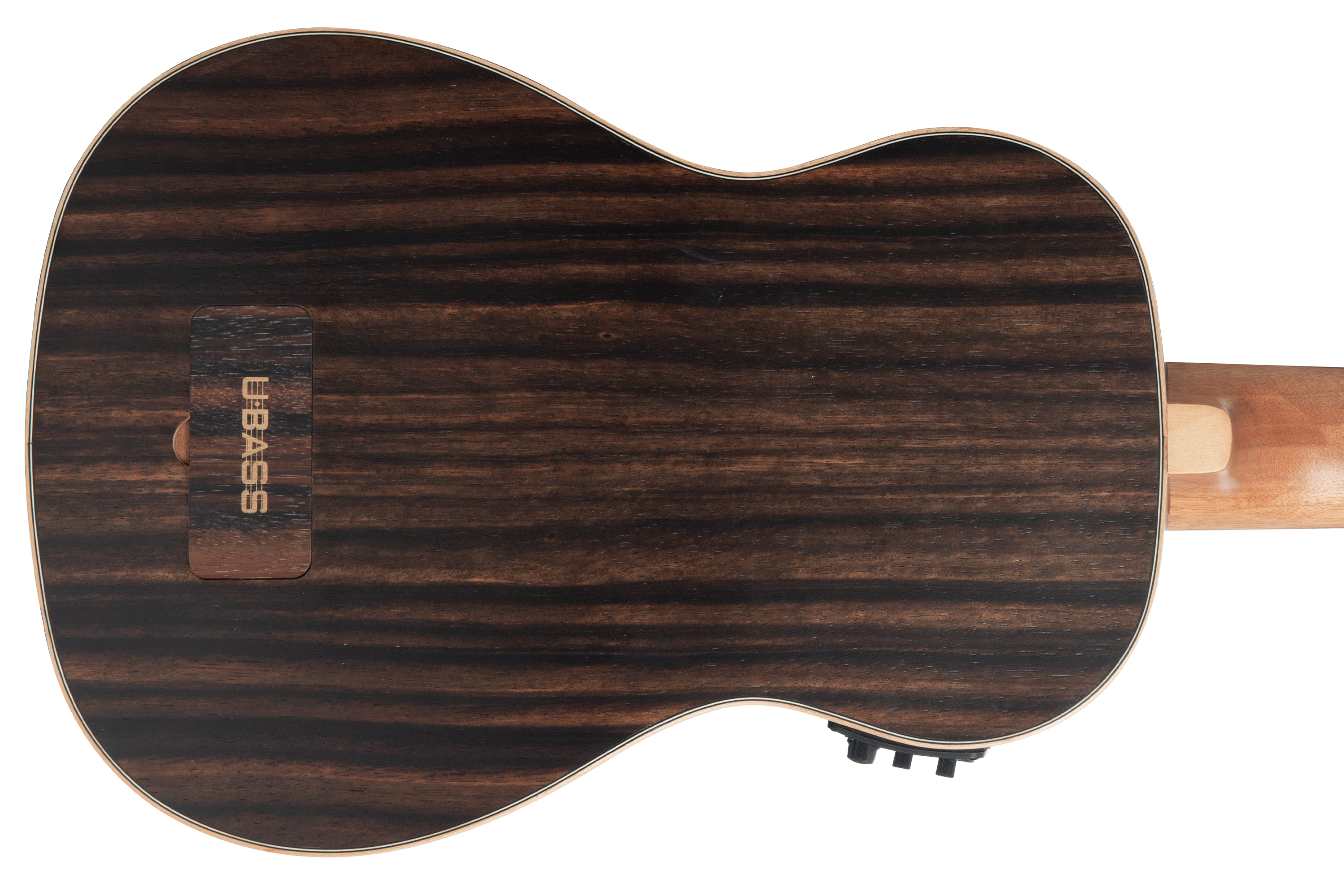 Kala UBASS-EBY-FL Striped Ebony Fretless Acoustic-Electric U•BASS