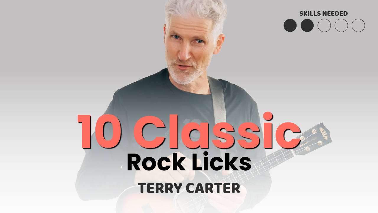 10 Classic Rock Licks For Ukulele - Uke Like The Pros