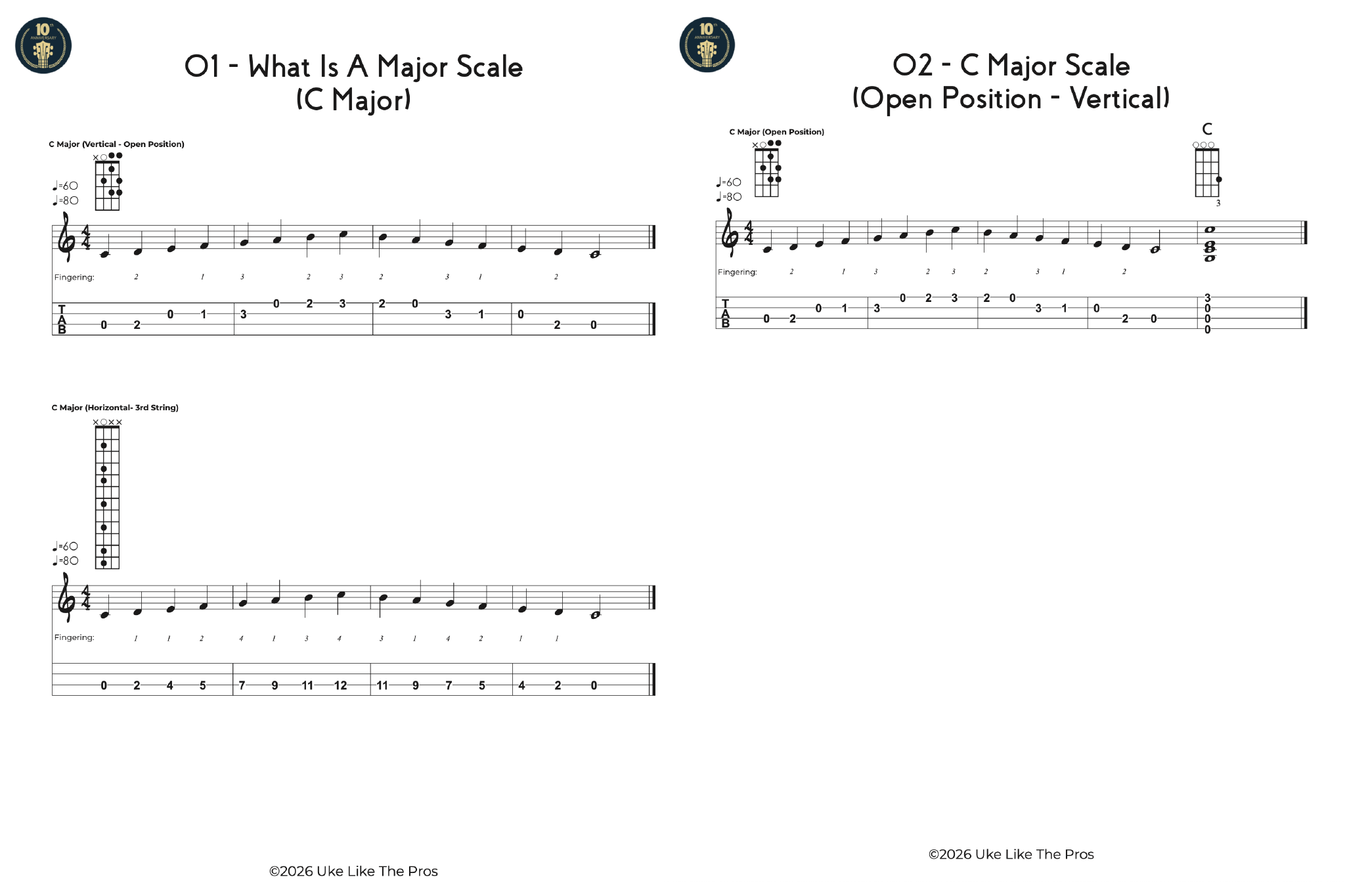 Ukulele Major Scales Unlocked Course - Uke Like The Pros