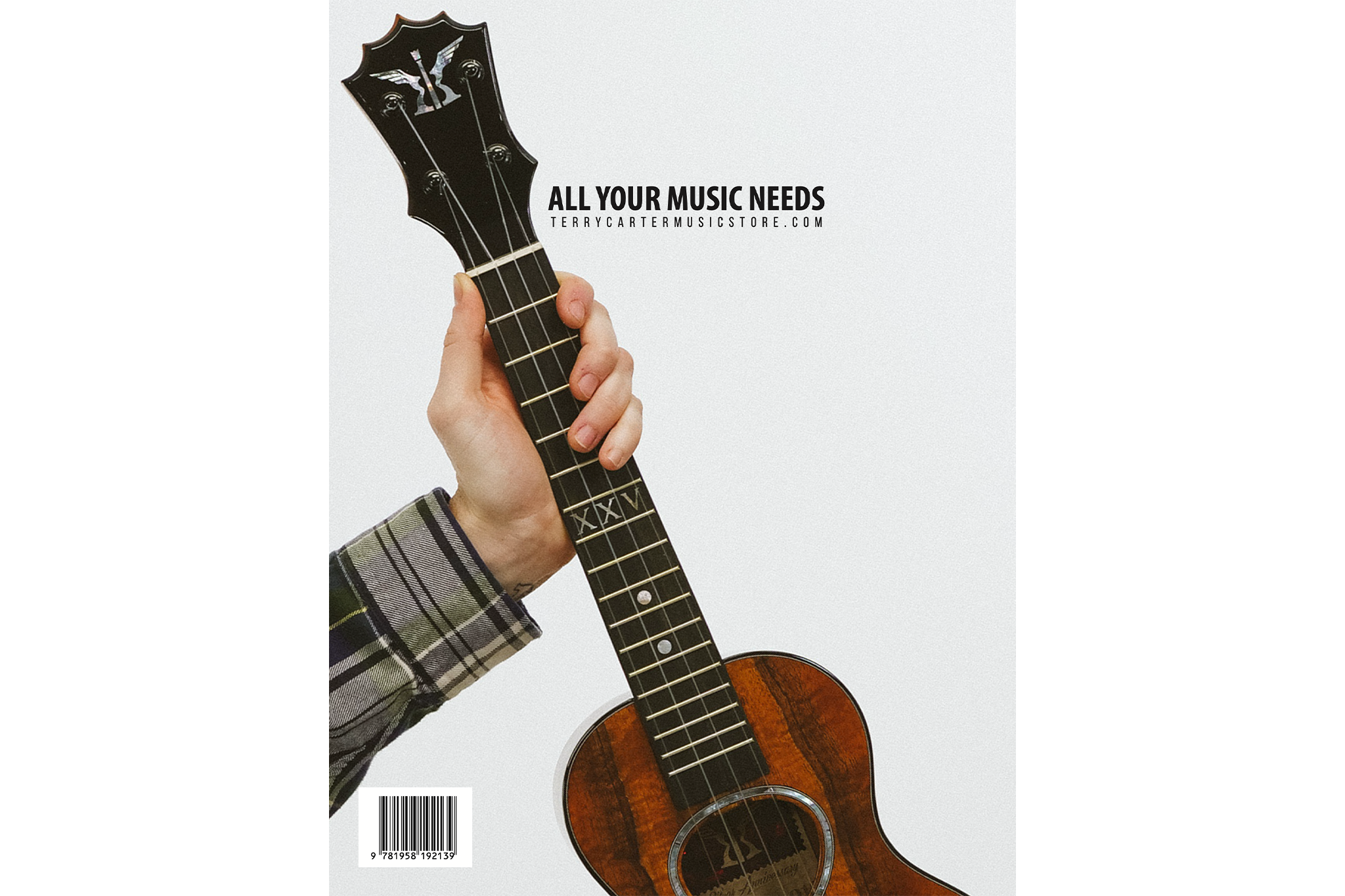 Ukulele Fingerstyle Chord Melody Mastery Book by Terry Carter