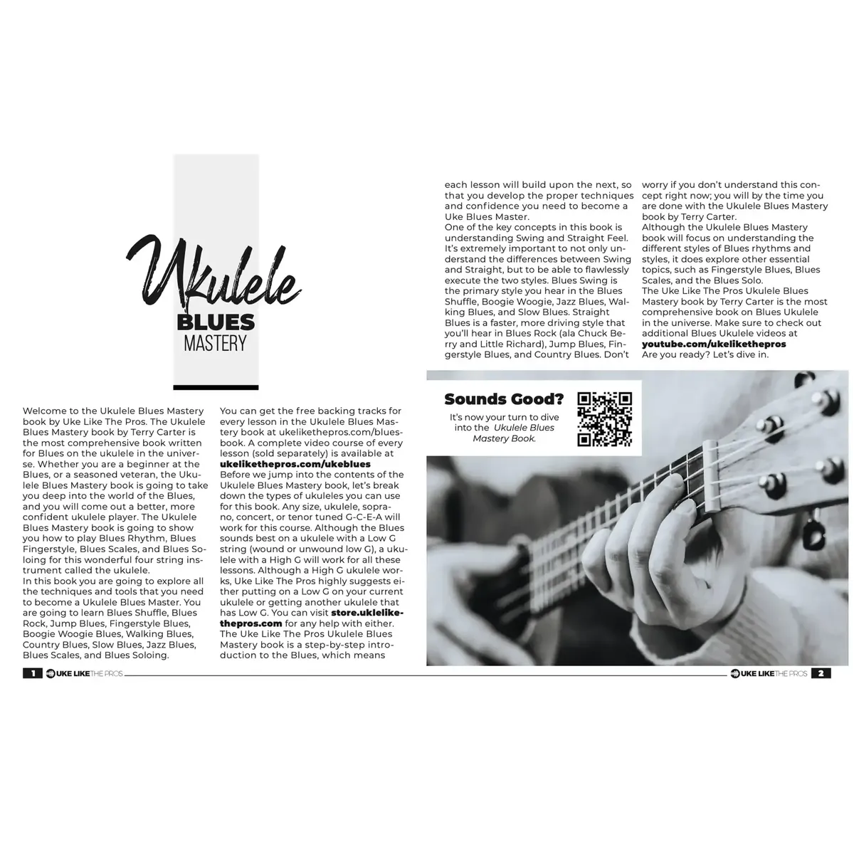 UkuleleBluesMasteryBook-letters | Terry Carter Music Store