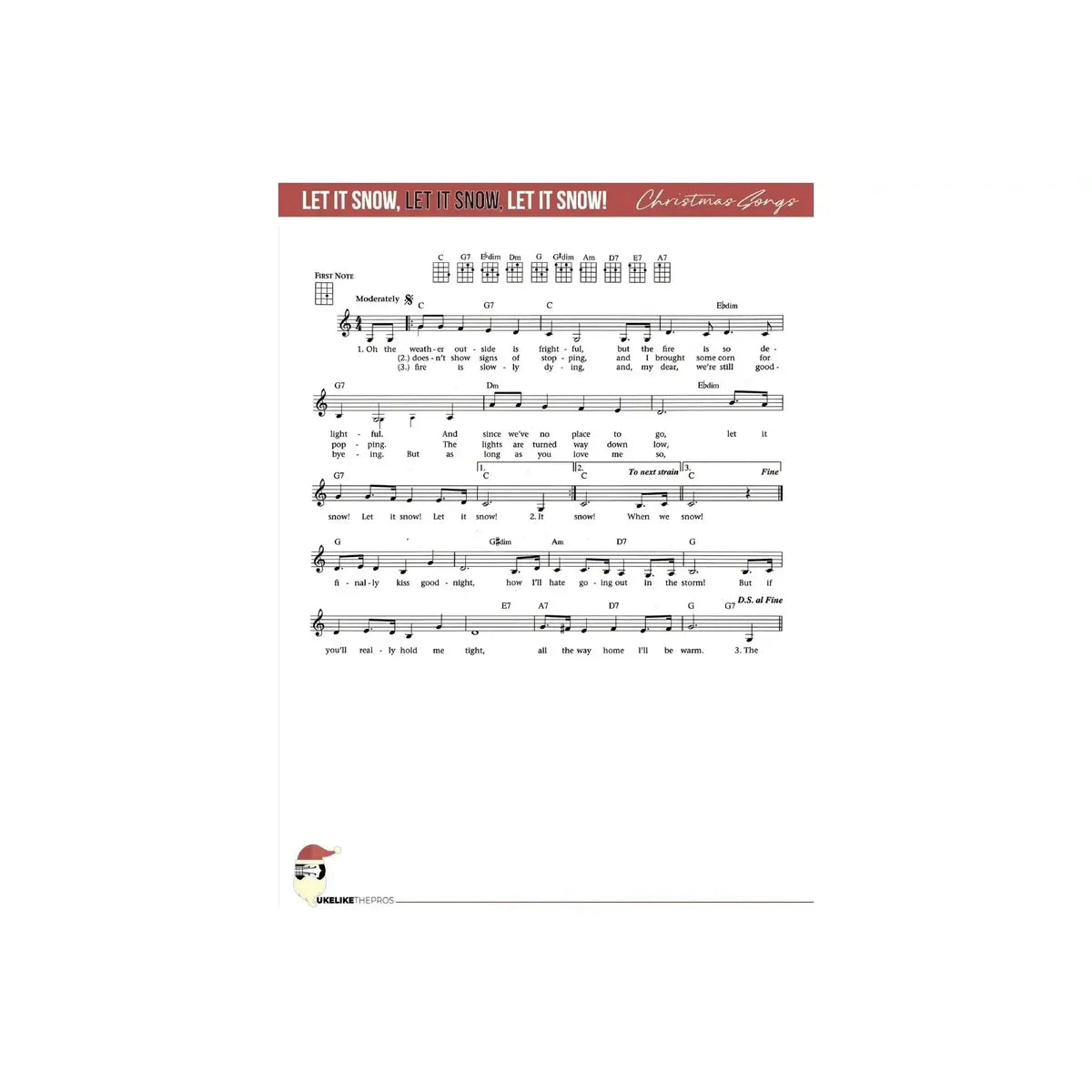 Ukulele_Christmas_Songs_1_Course-13 | Terry Carter Music Store
