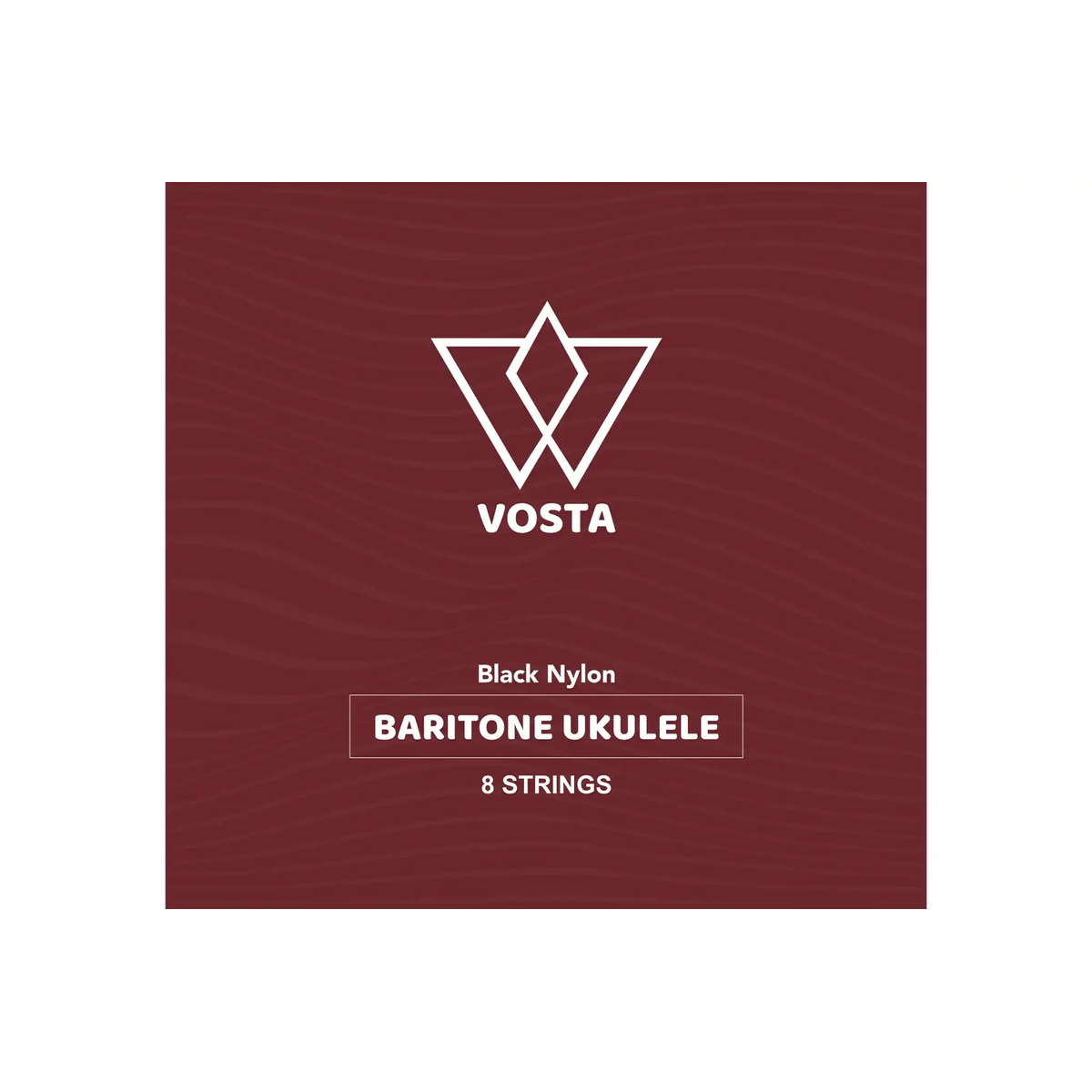 VOSTA_BLACK_NYLON_BARITONE_UKULELE_8_STRINGS____front | Terry Carter Music Store