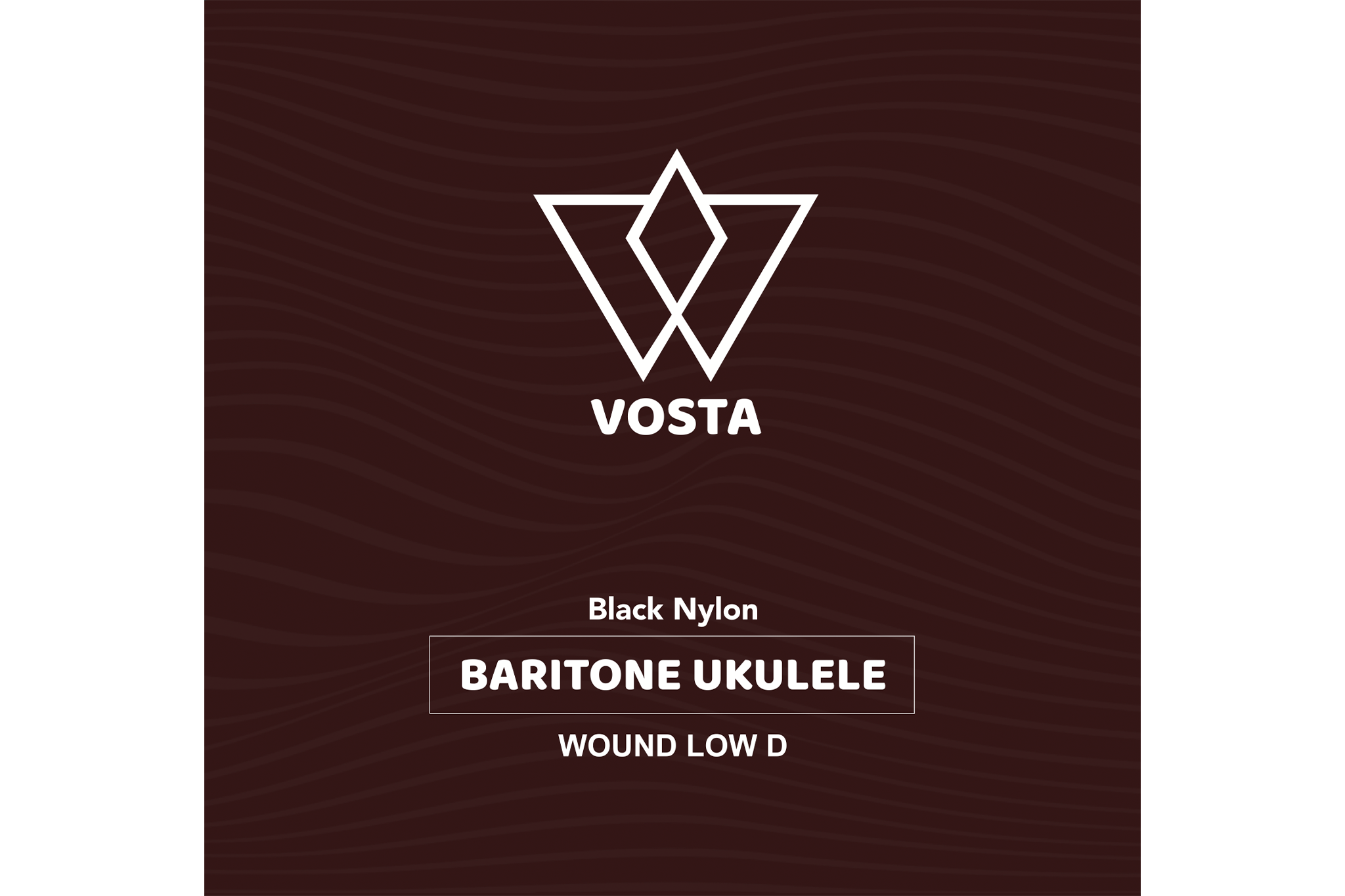 Vosta Black Nylon Baritone Strings