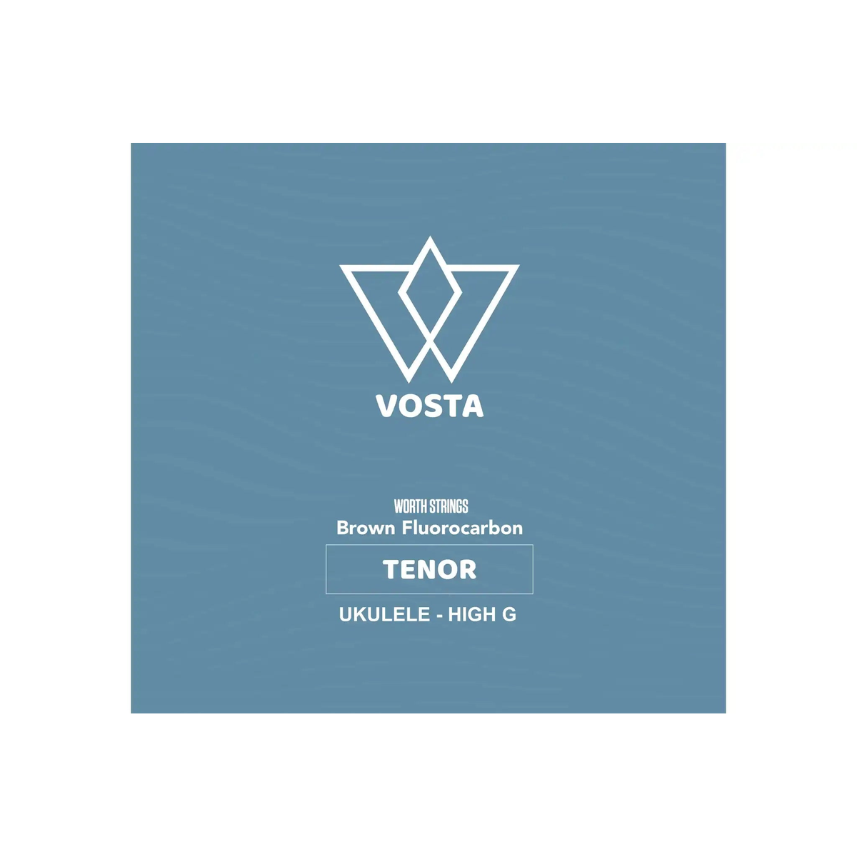 VOSTA_WORTH_BROWN_FLUOROCARBON_TENOR_UKULELE_HIGH_G____front | Terry Carter Music Store