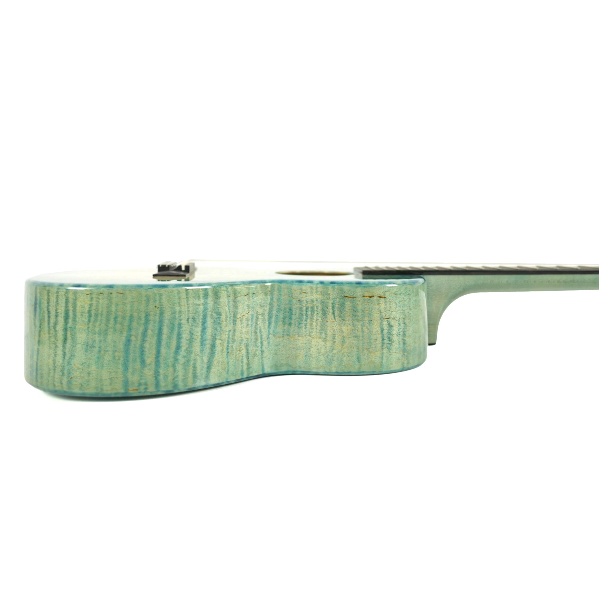 Kala Solid Blue Flamed Maple Waterfall Tenor Ukulele
