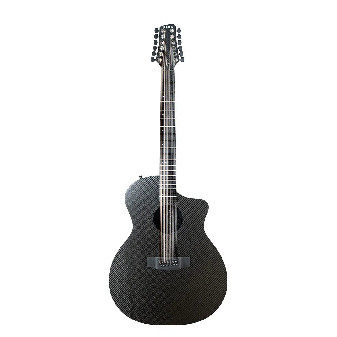 Klōs Carbon Grand Cutaway 12-String Guitar