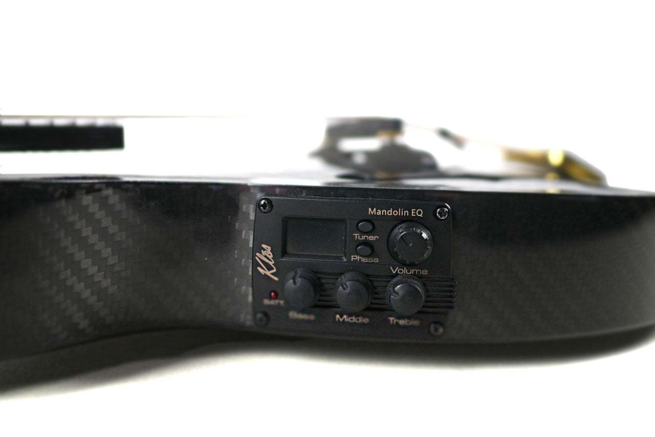 Klōs Carbon Fiber F-Style Acoustic-Electric Mandolin