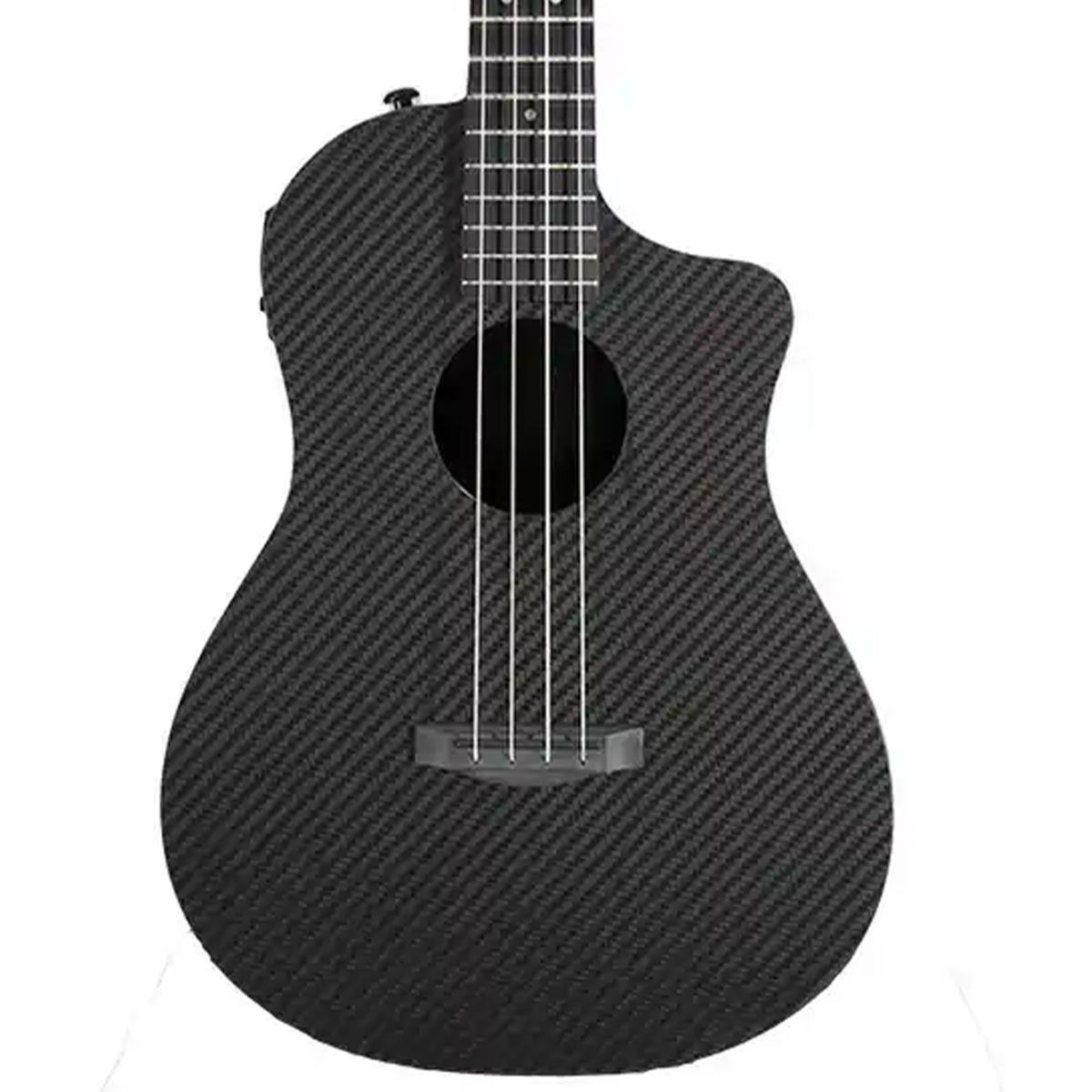 Klōs Full Carbon Fiber Acoustic-Electric Baritone Ukulele w/ Pickup & Tuner