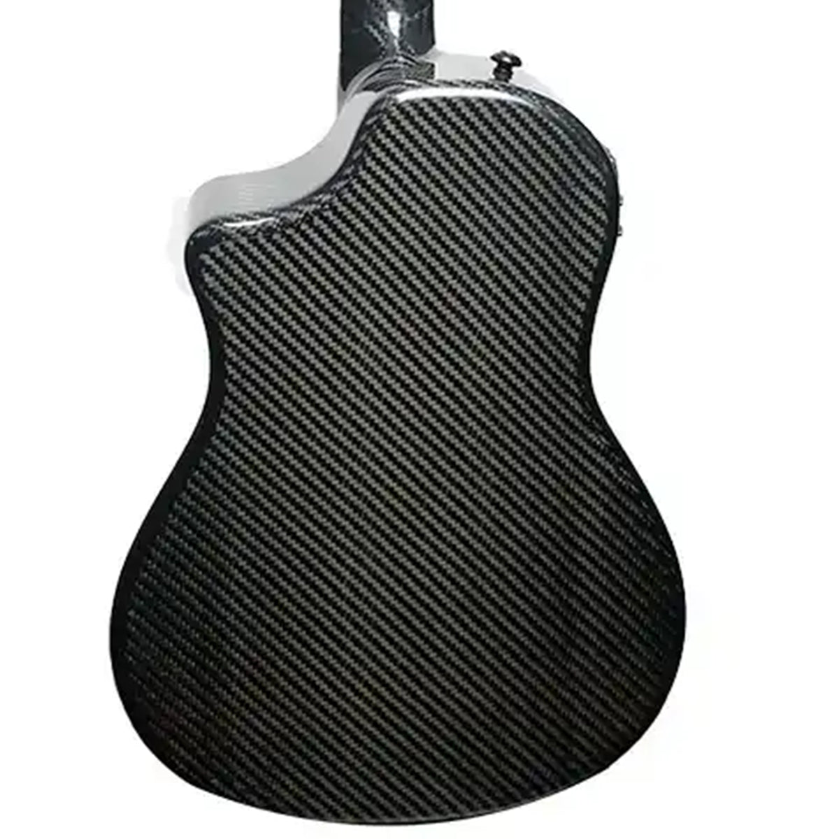 Klōs Full Carbon Fiber Acoustic-Electric Baritone Ukulele w/ Pickup & Tuner