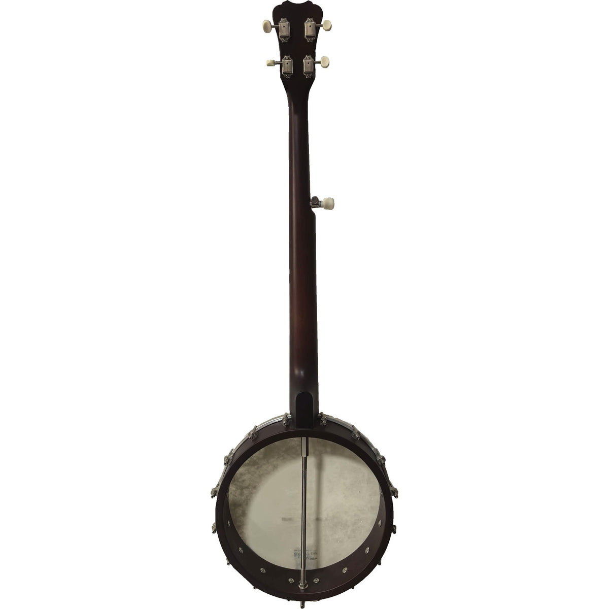 J.N. Guitars Moonshine MOON S5 5-string open-back banjo, satin natural, back view