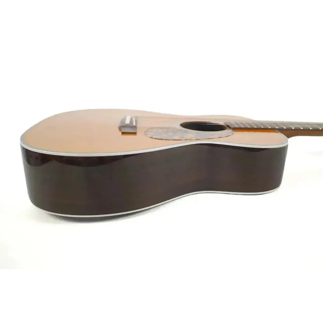Blueridge BR-163 Historic Series 000 acoustic guitar with solid Sitka spruce top and dark rosewood back.
